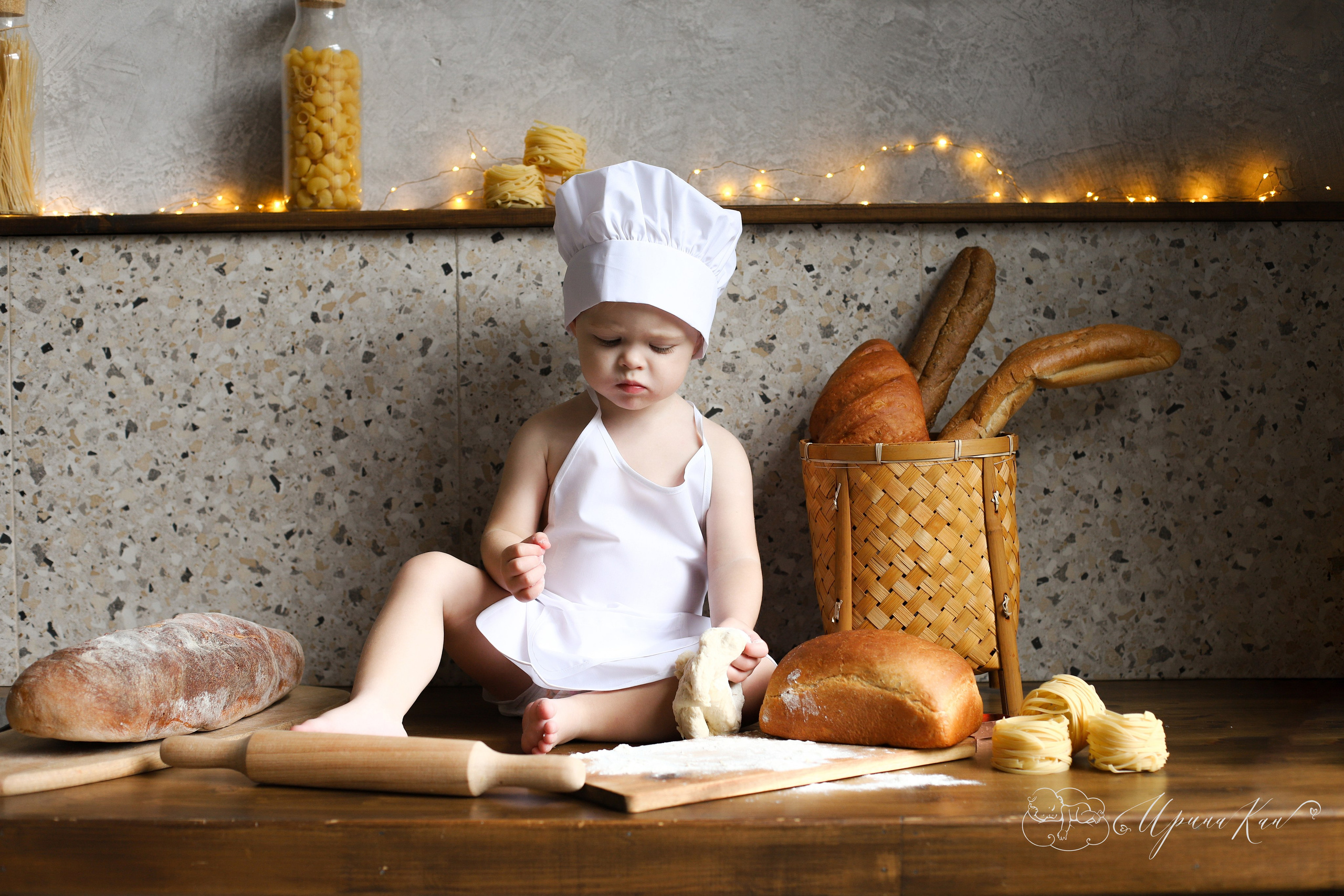 Фотопроект Поваренок. Ирина Кан Фотограф новорожденных в Екатеринбурге