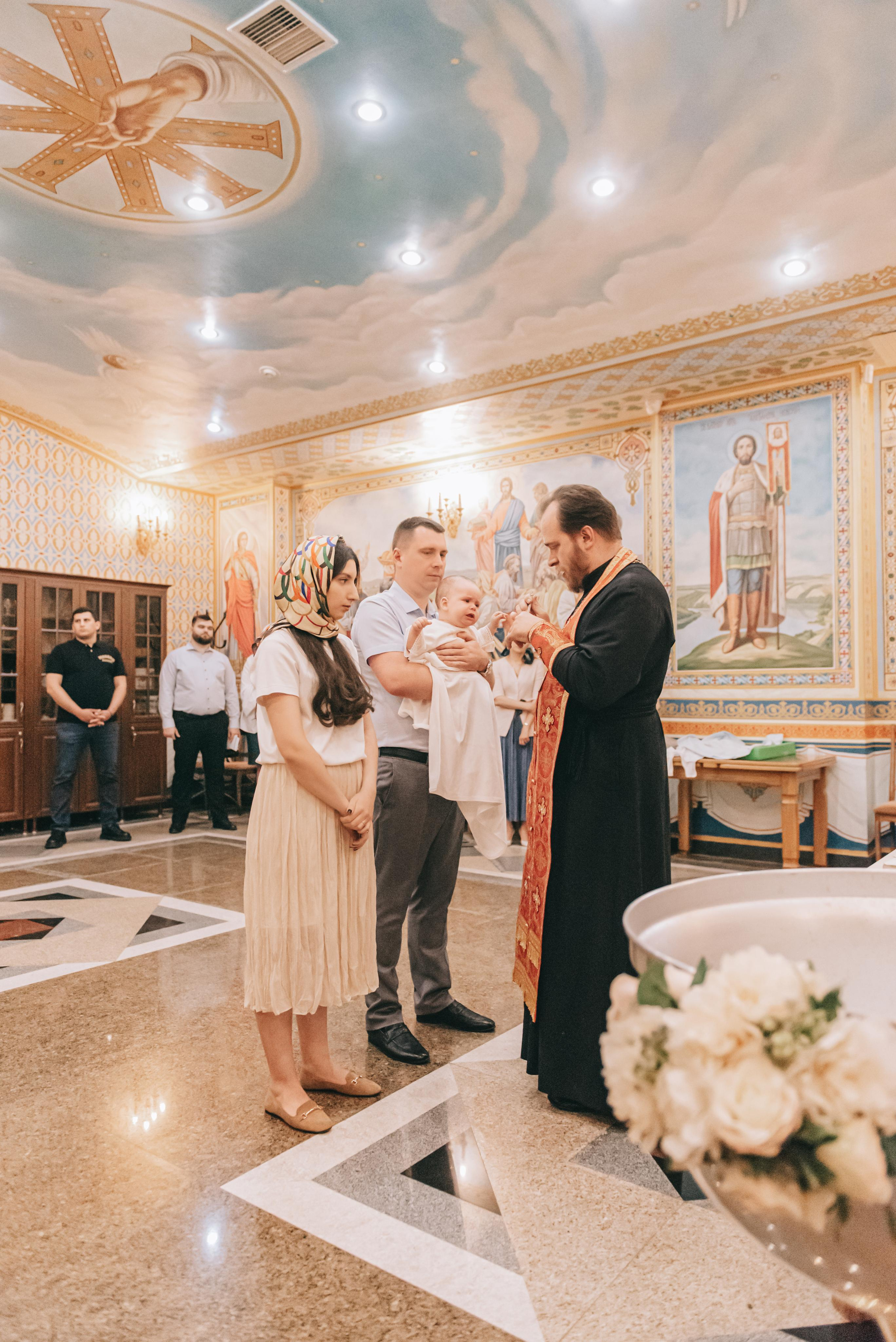 Крещение Александра. Фотограф в Краснодаре Зеленкина Дарья