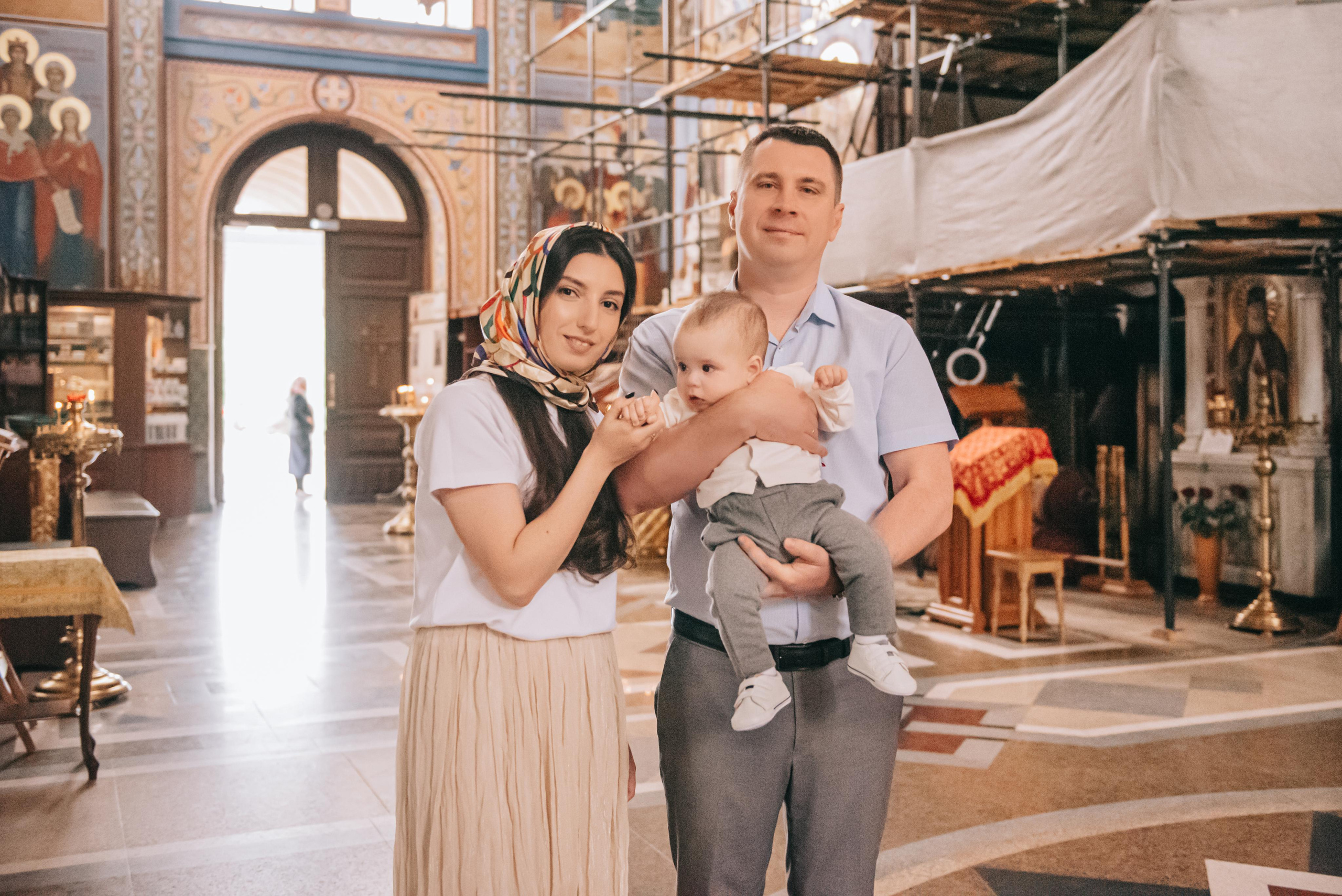 Крещение Александра. Фотограф в Краснодаре Зеленкина Дарья