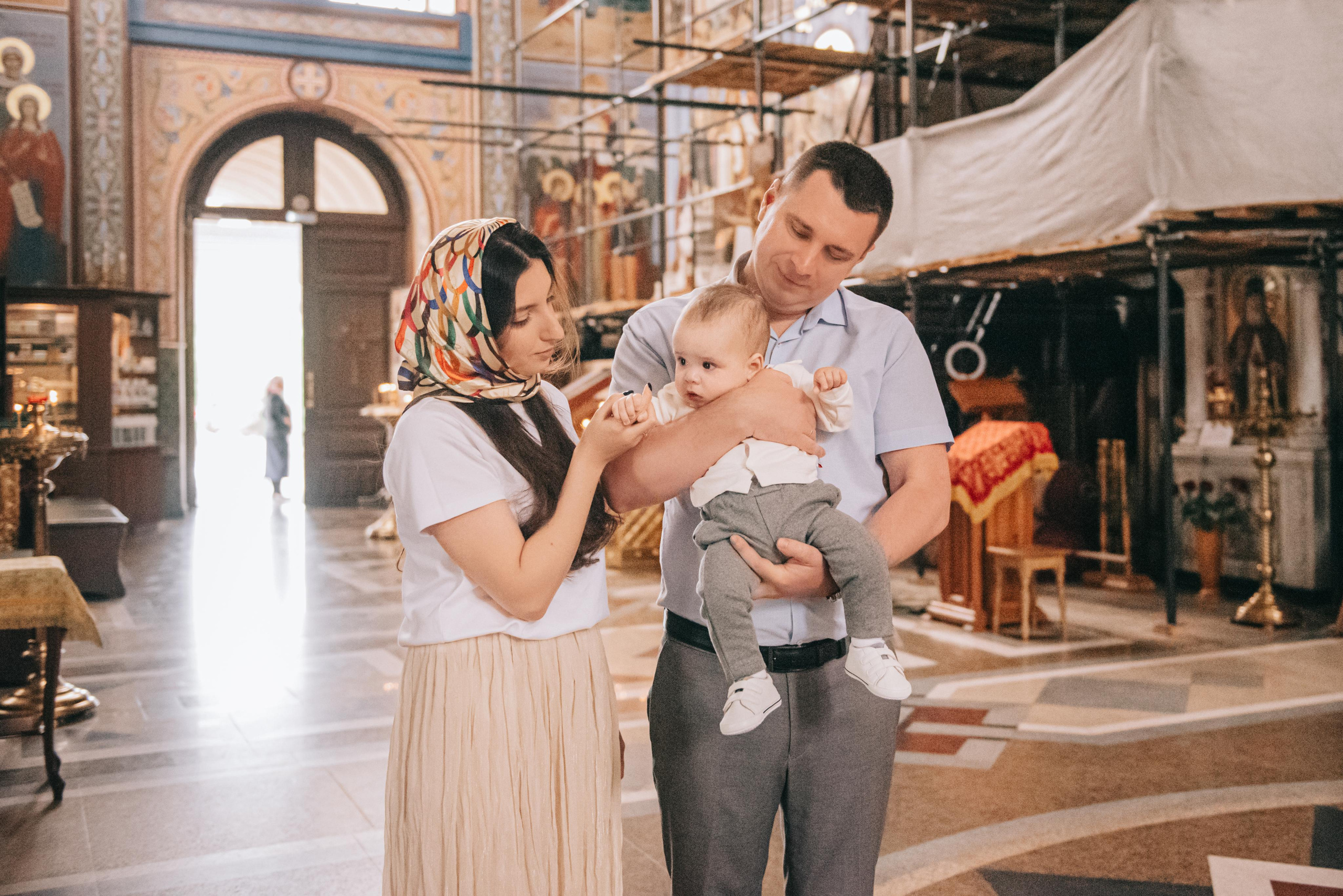 Крещение Александра. Фотограф в Краснодаре Зеленкина Дарья