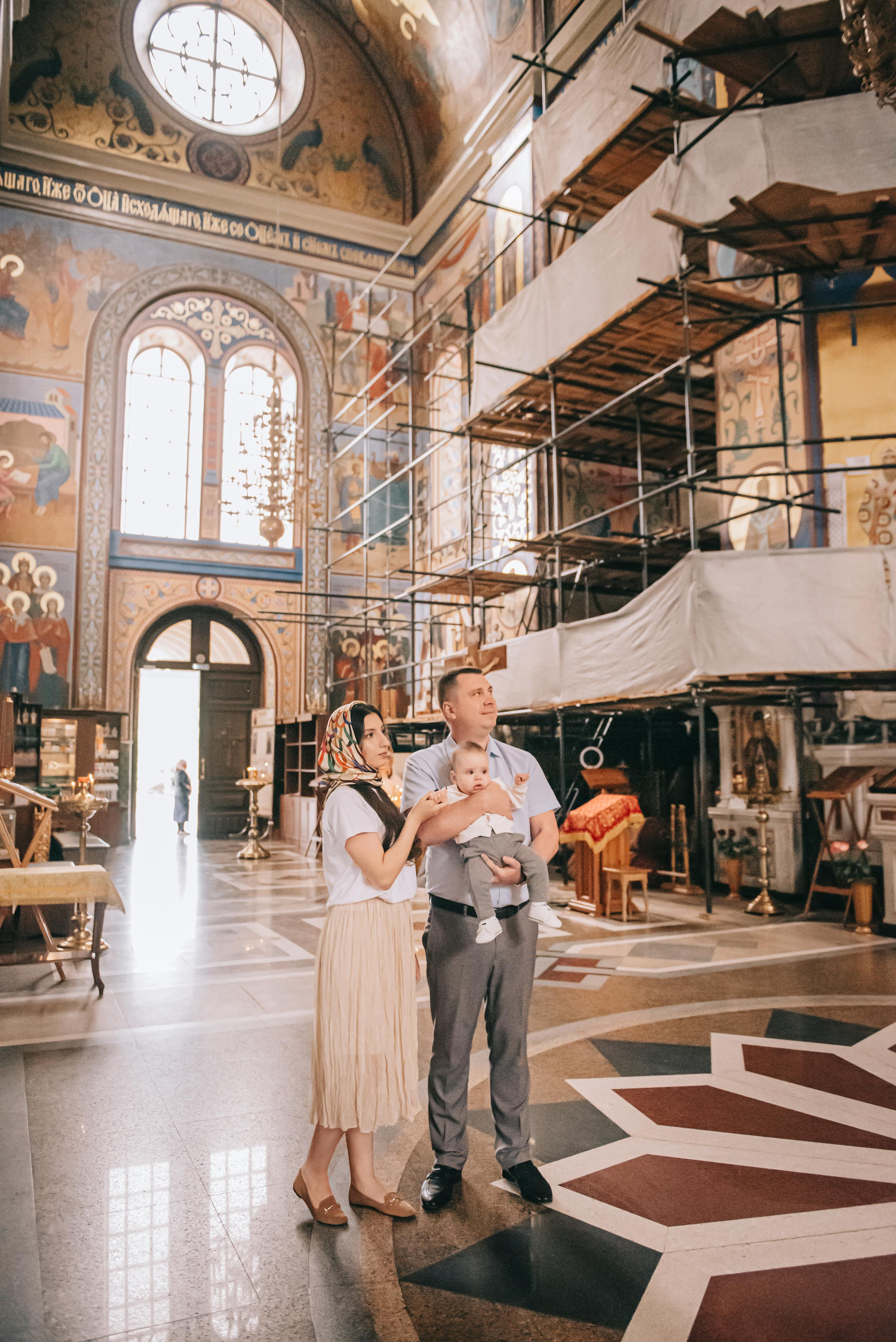 Крещение Александра. Фотограф в Краснодаре Зеленкина Дарья