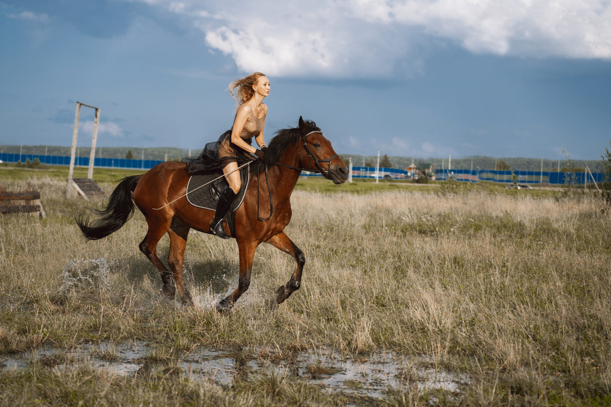 Татьяна. Фотосессия на конюшне. Яна Орехова. Фотограф в Томске