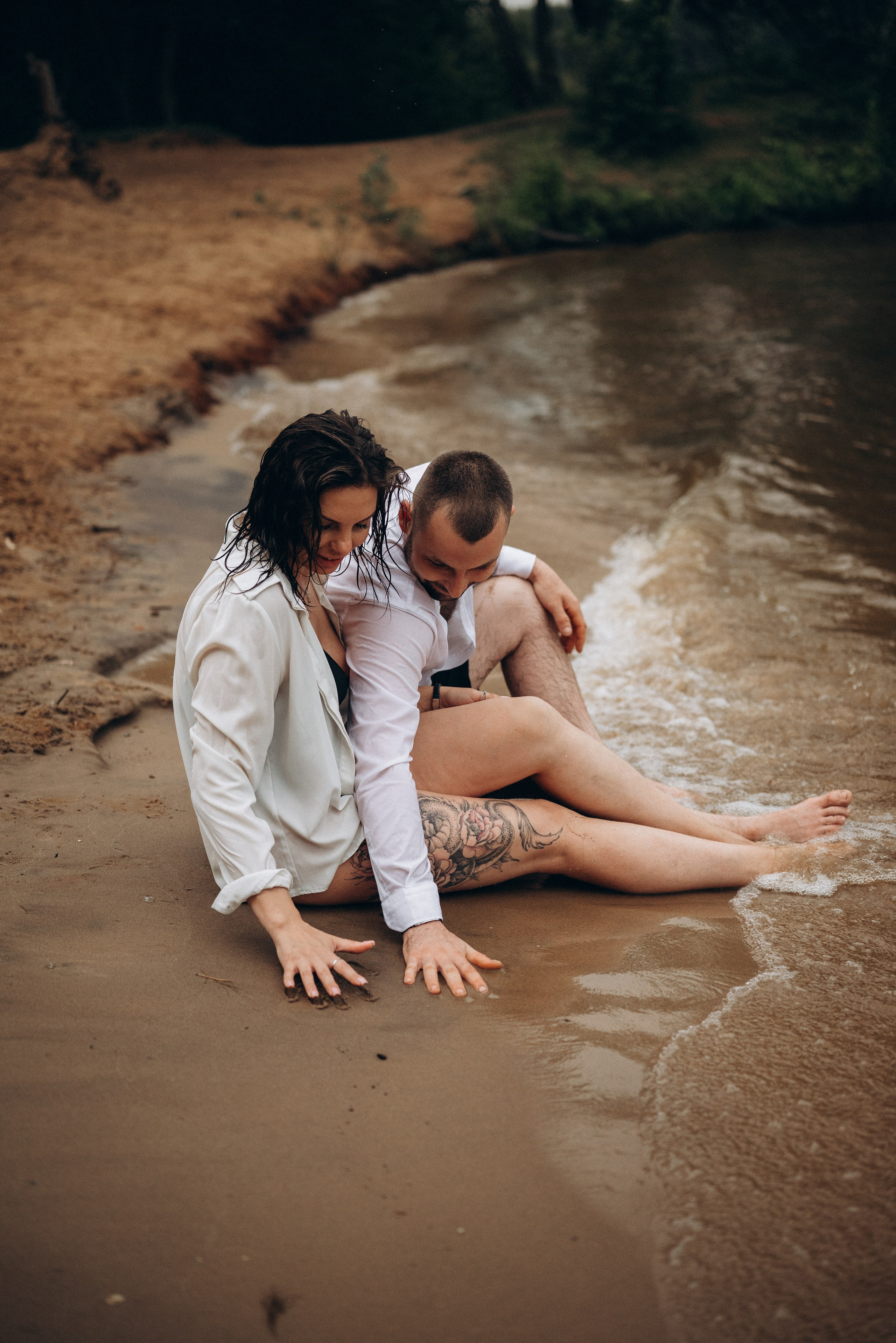 На закате. Семейный фотограф в Москве Дарья Пузикова