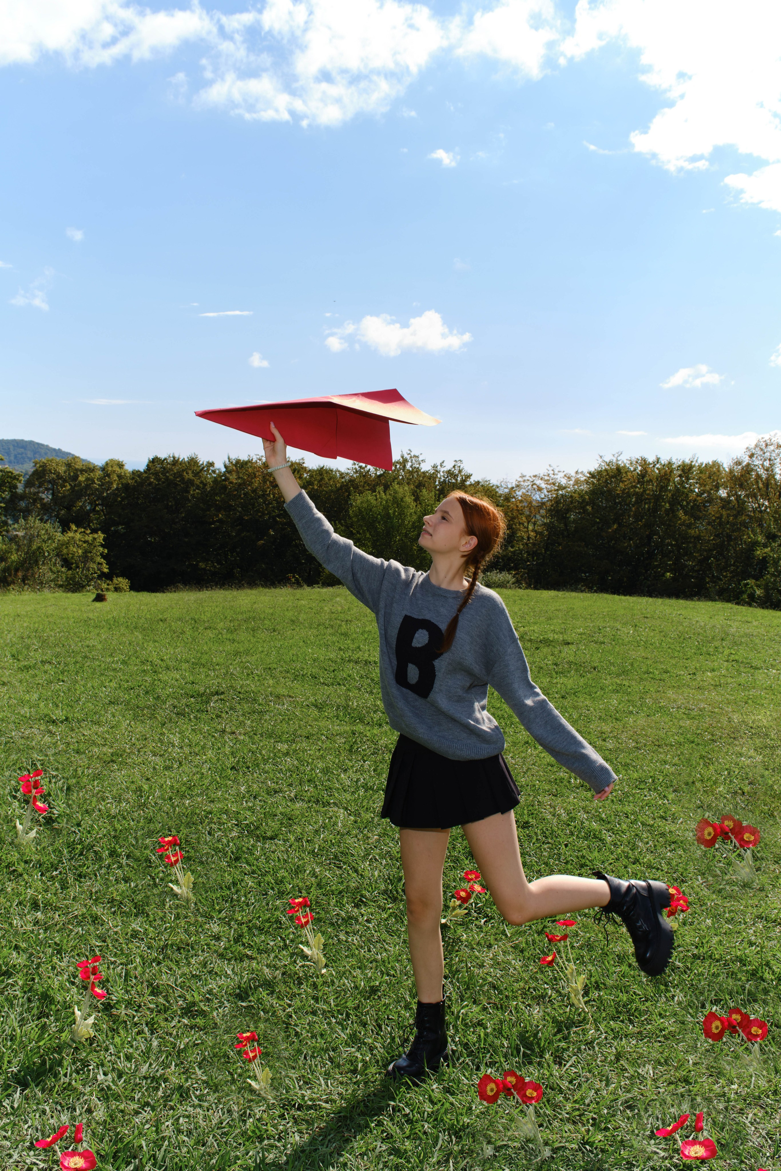 Flying. Efimova Model Agency