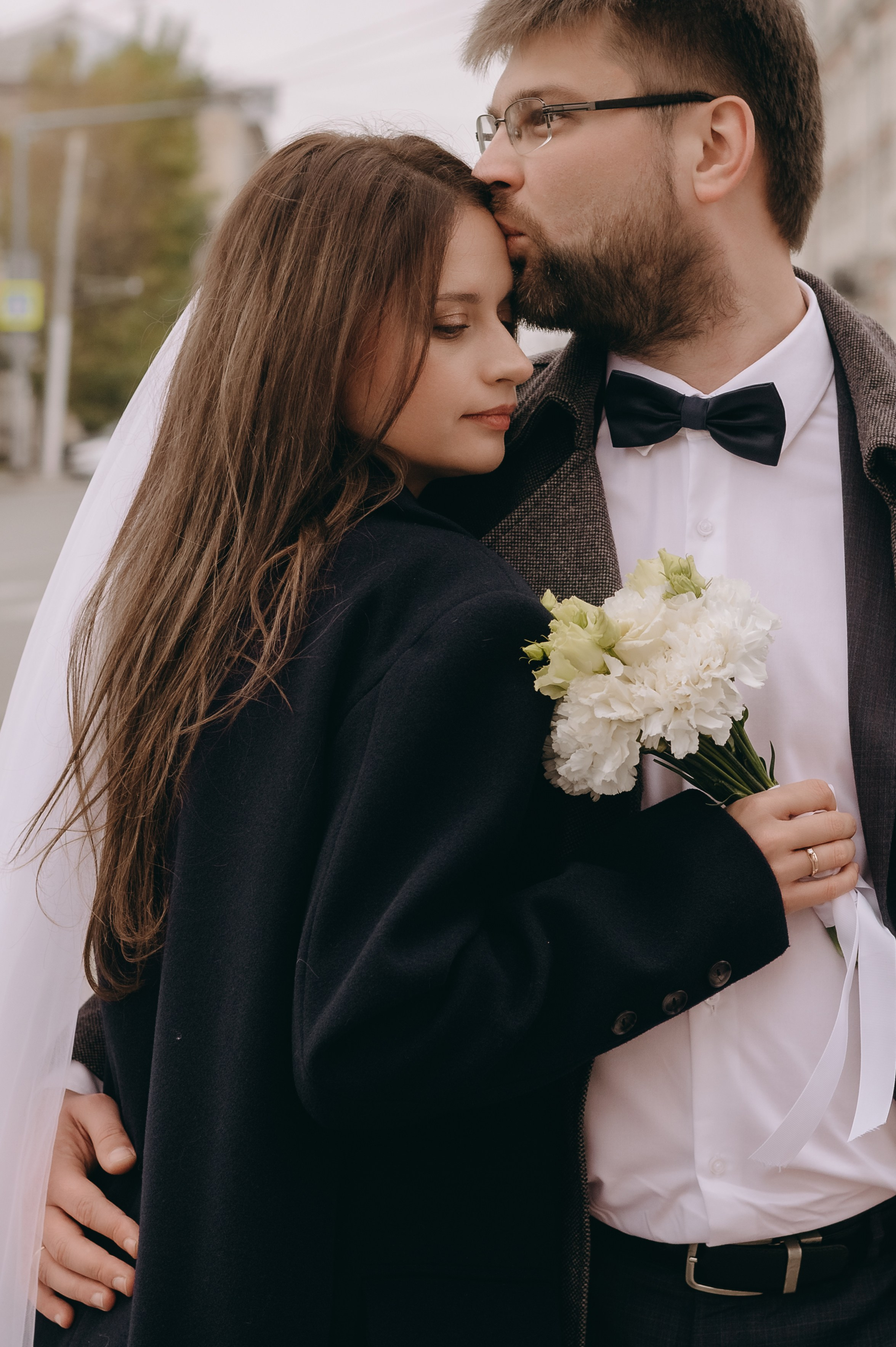 Дарья и Дмитрий — ноябрьская история. Фотограф Мария Стрелкова