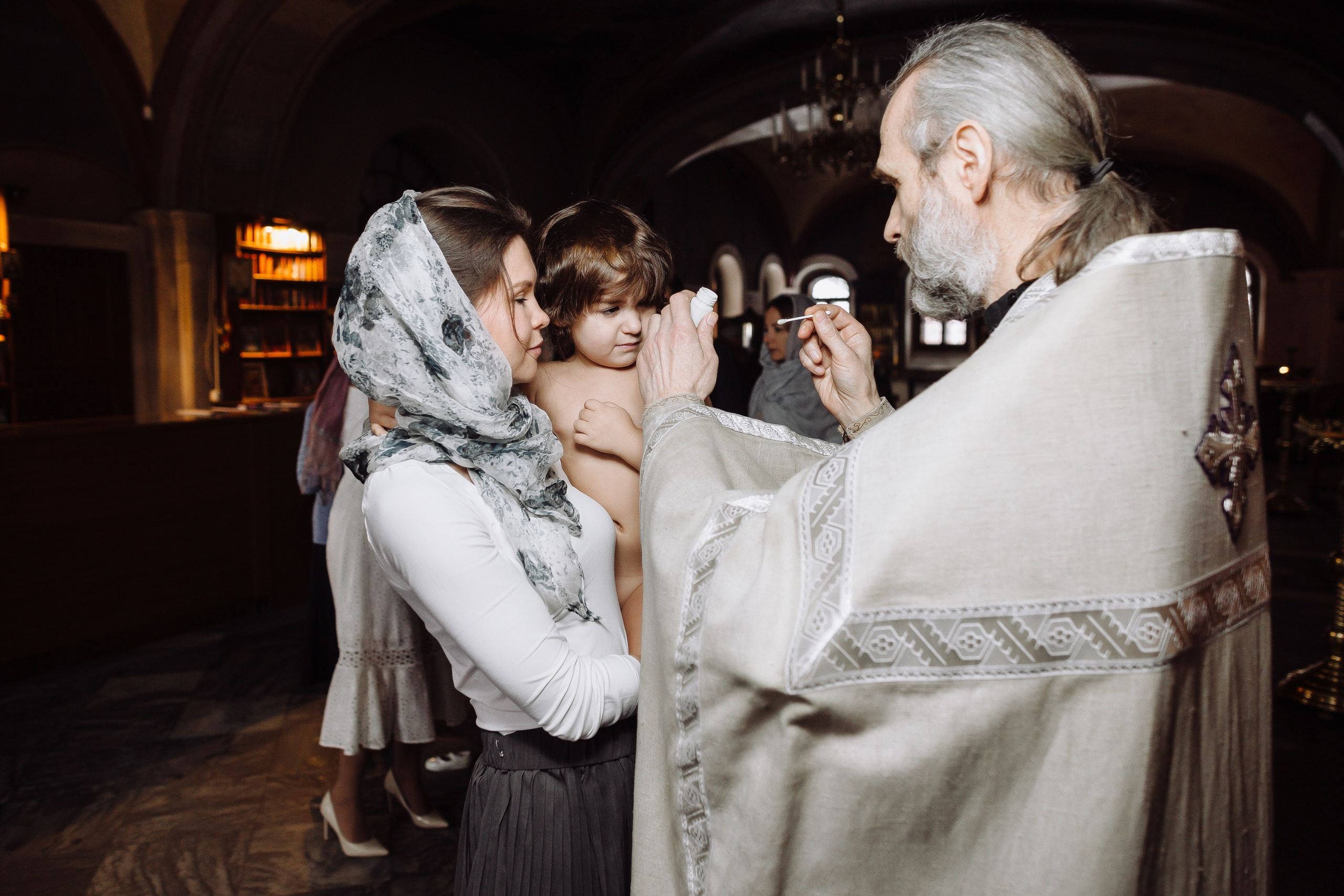 Крещение. Репортажный и свадебный фотограф в Москве Лена Таращенко