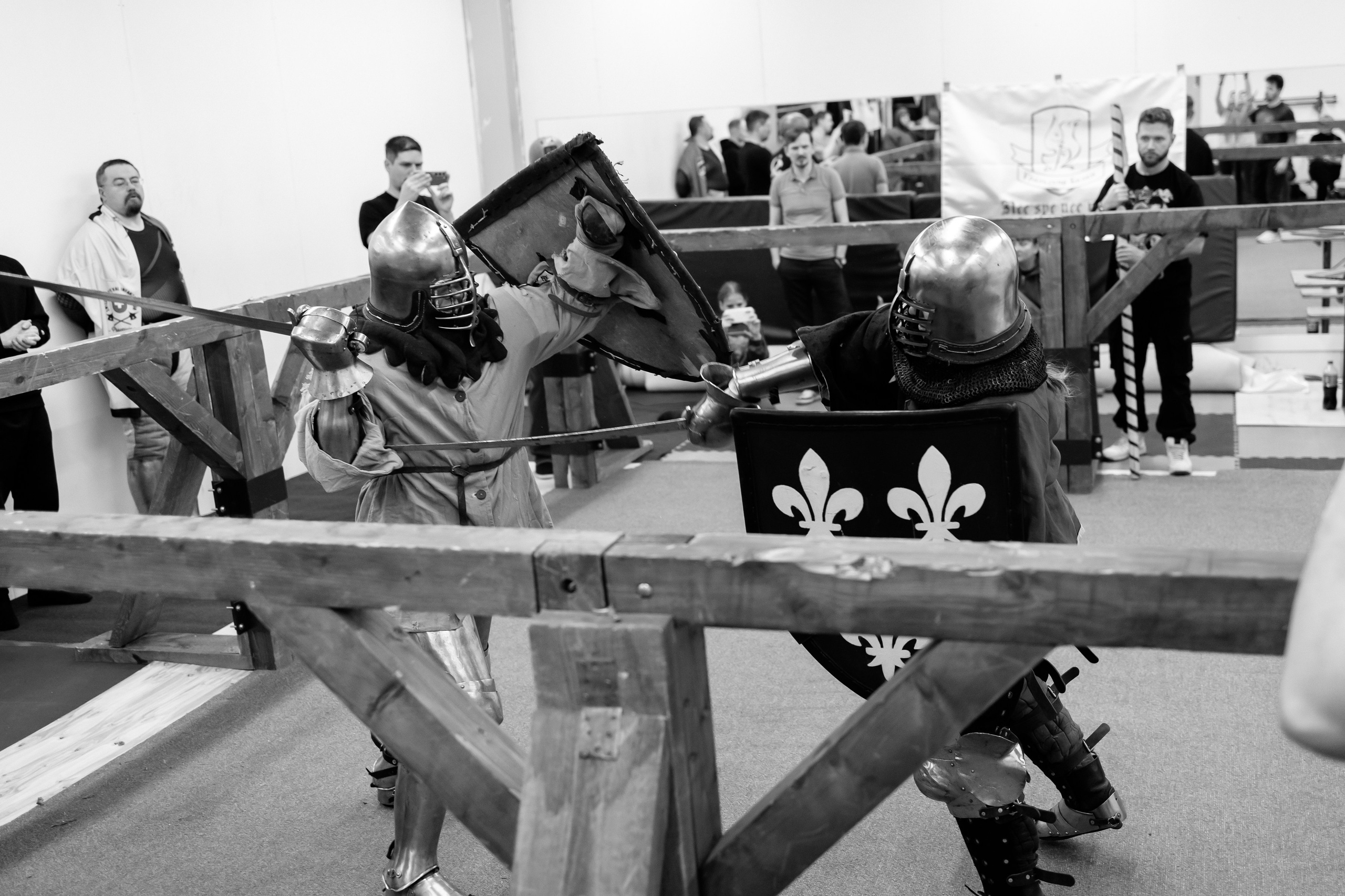 Турнир средневековых рыцарей