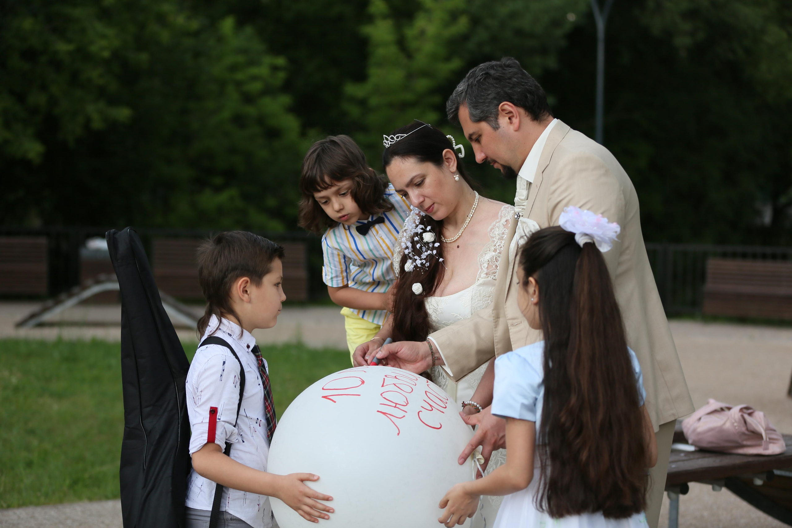 Фотосессия семьи