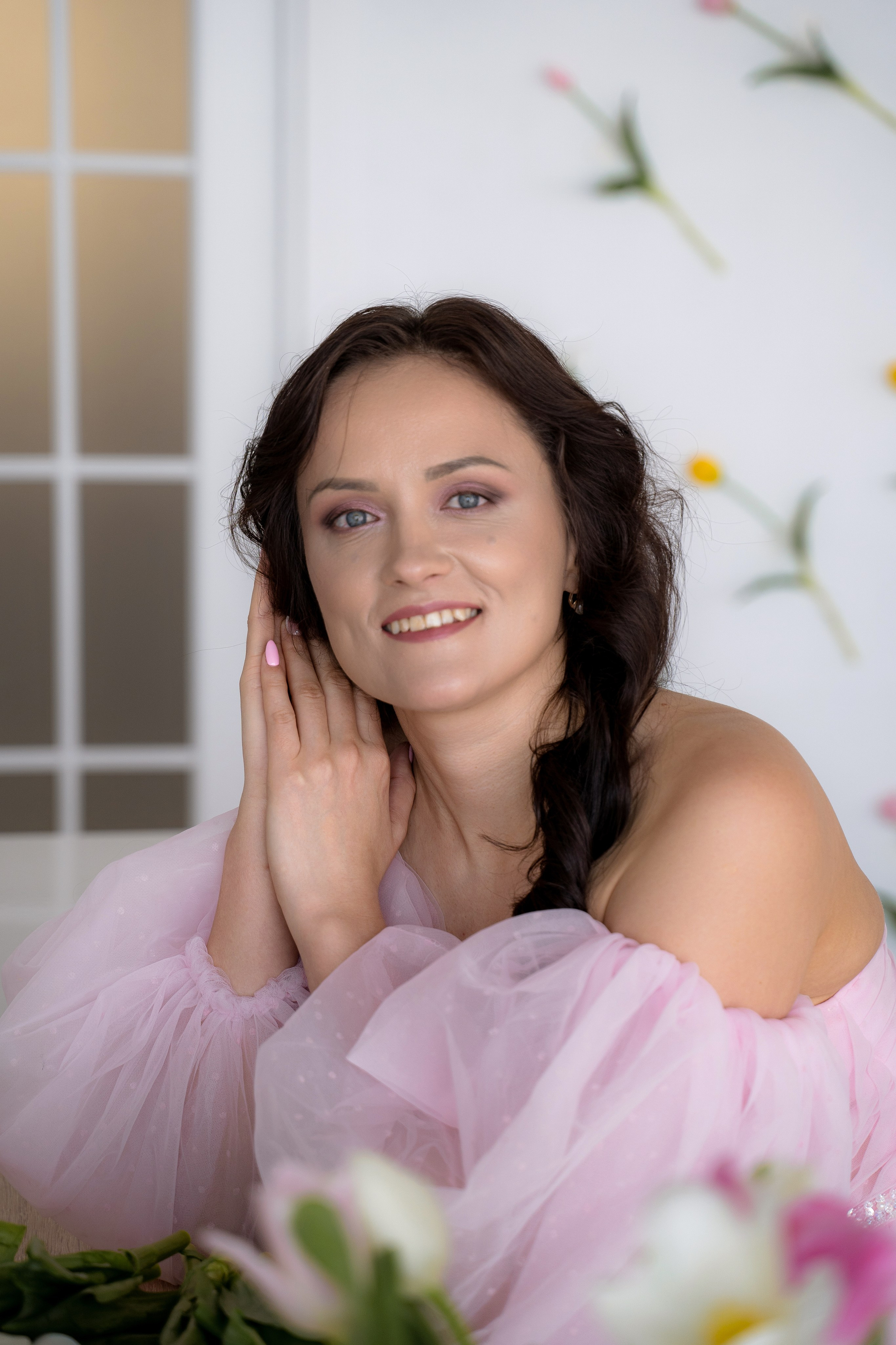 Тюльпановое настроение. Фотостудия Малина в городе Улан-Удэ. Фотограф Ирина Жарникова