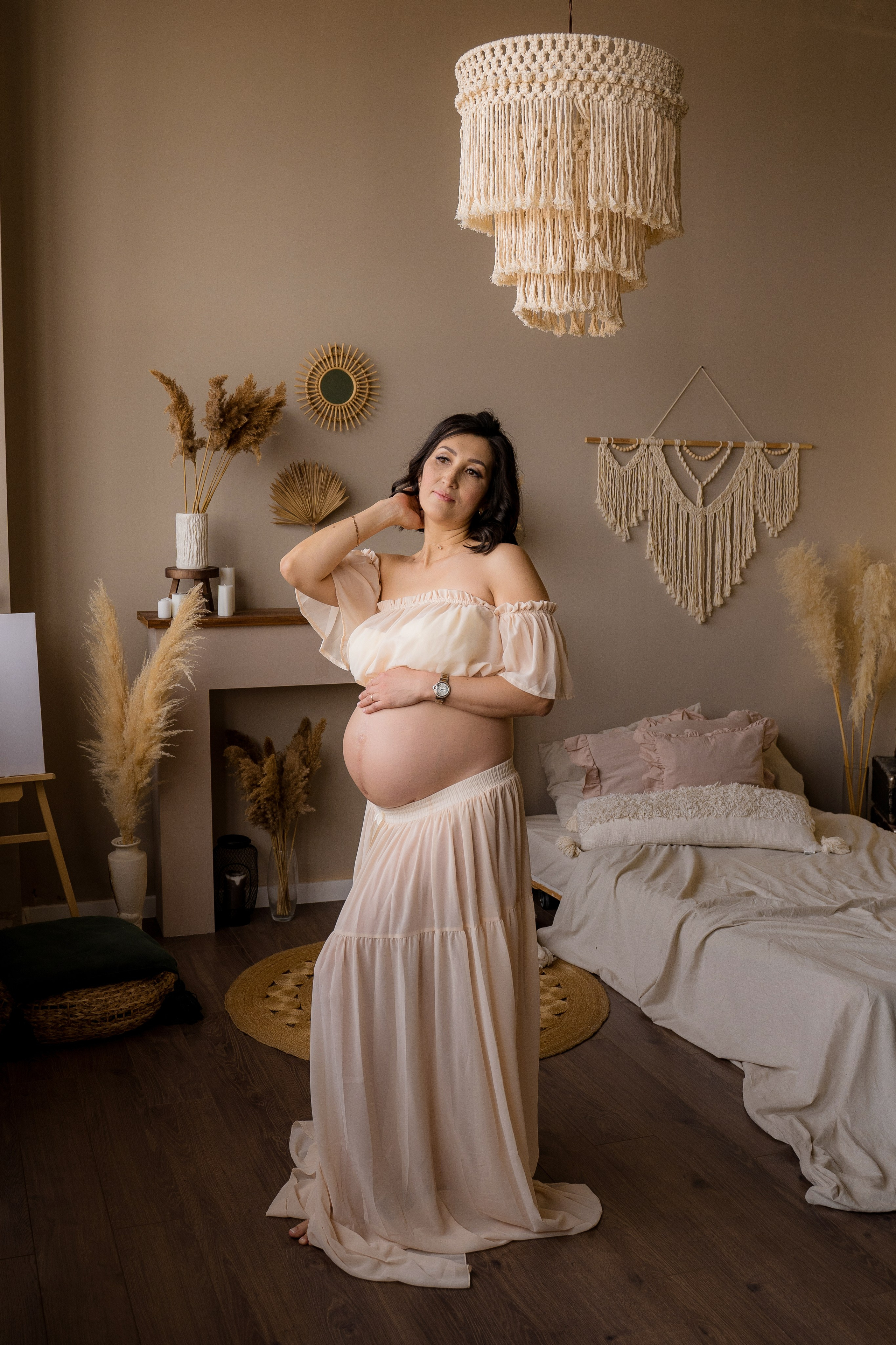 Платья для беременных. Фотостудия Малина в городе Улан-Удэ. Фотограф Ирина Жарникова