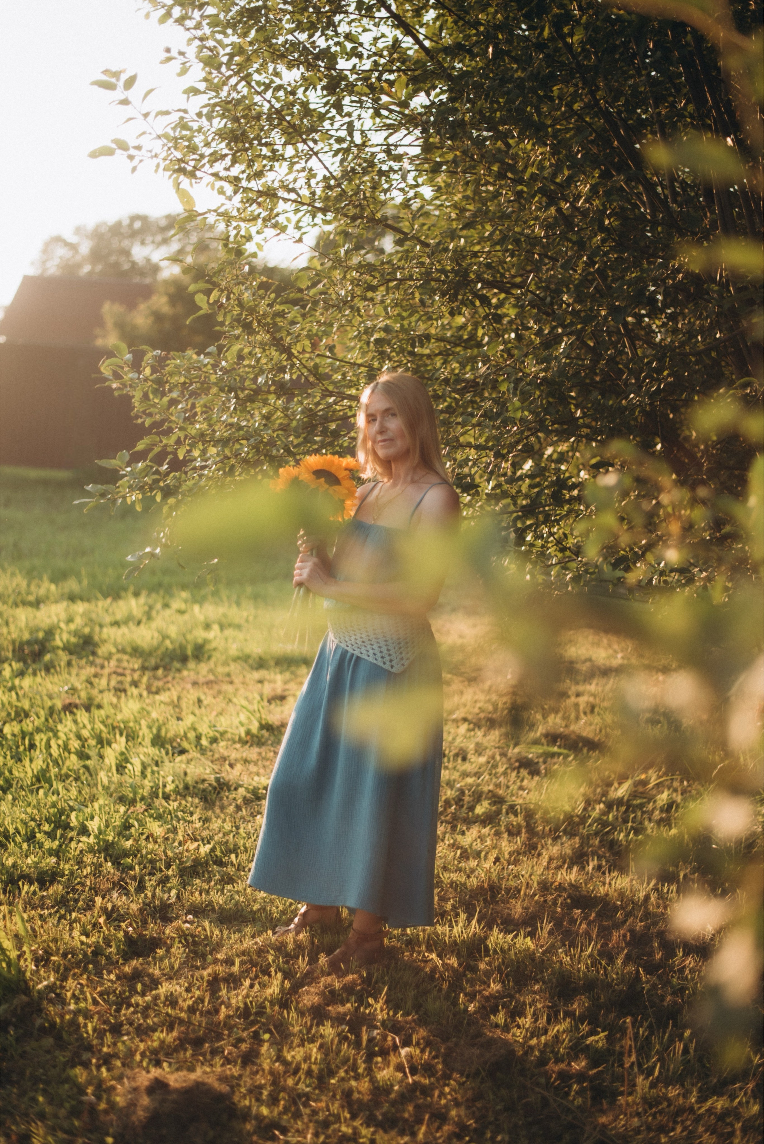 Анна подсолнухи. Фотограф про жизнь. Сергиев Посад, Мск
