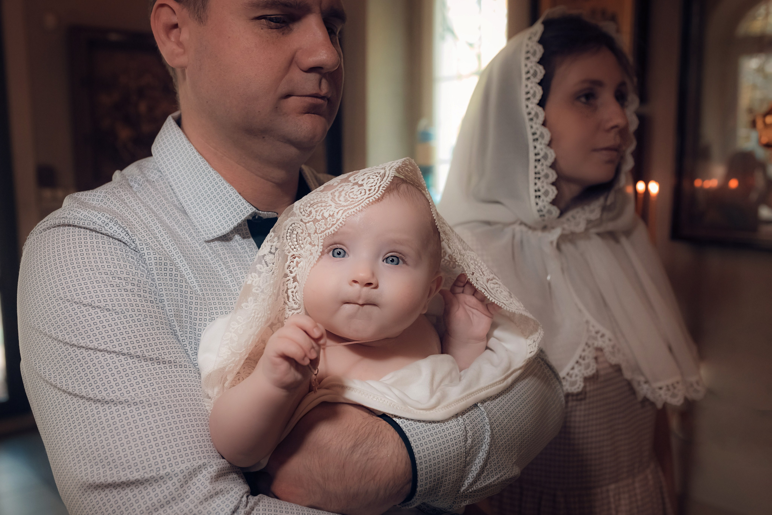 Таинство Крещения Василисы. Съемка Таинств Крещения Венчания, детские и семейные съемки в Пензе