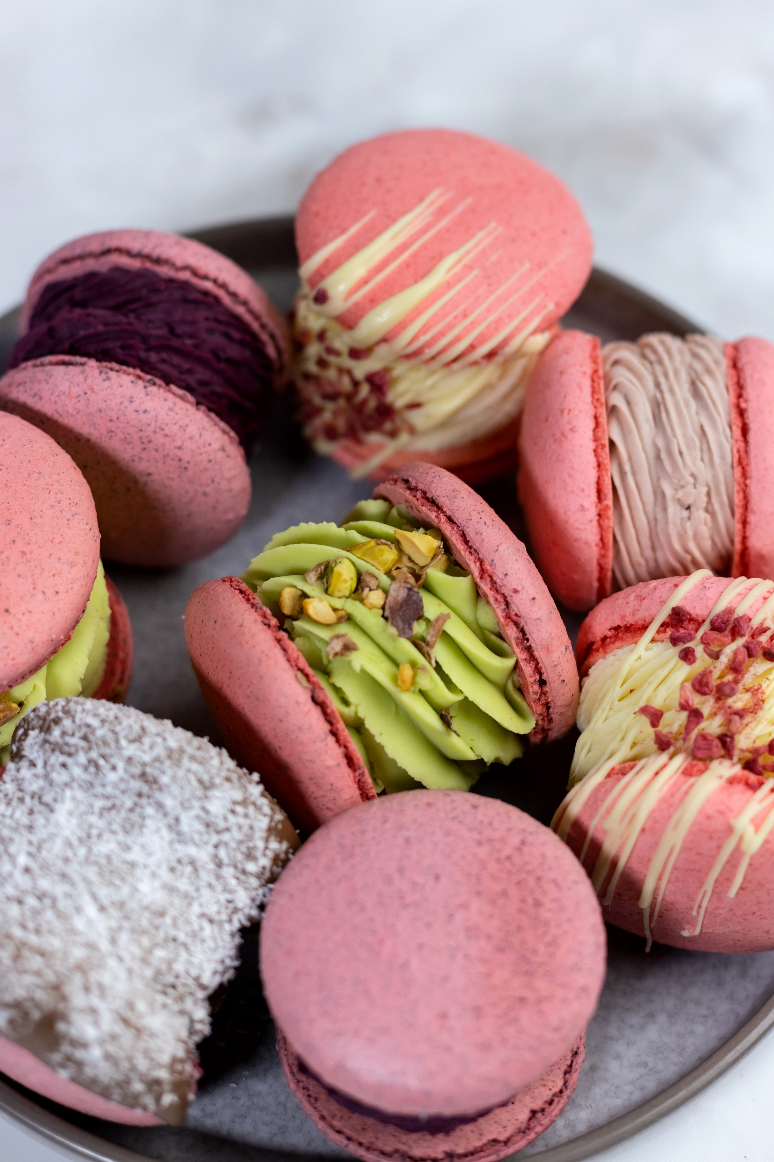 Пирожные макарунсы. Фотограф Полина Закирова