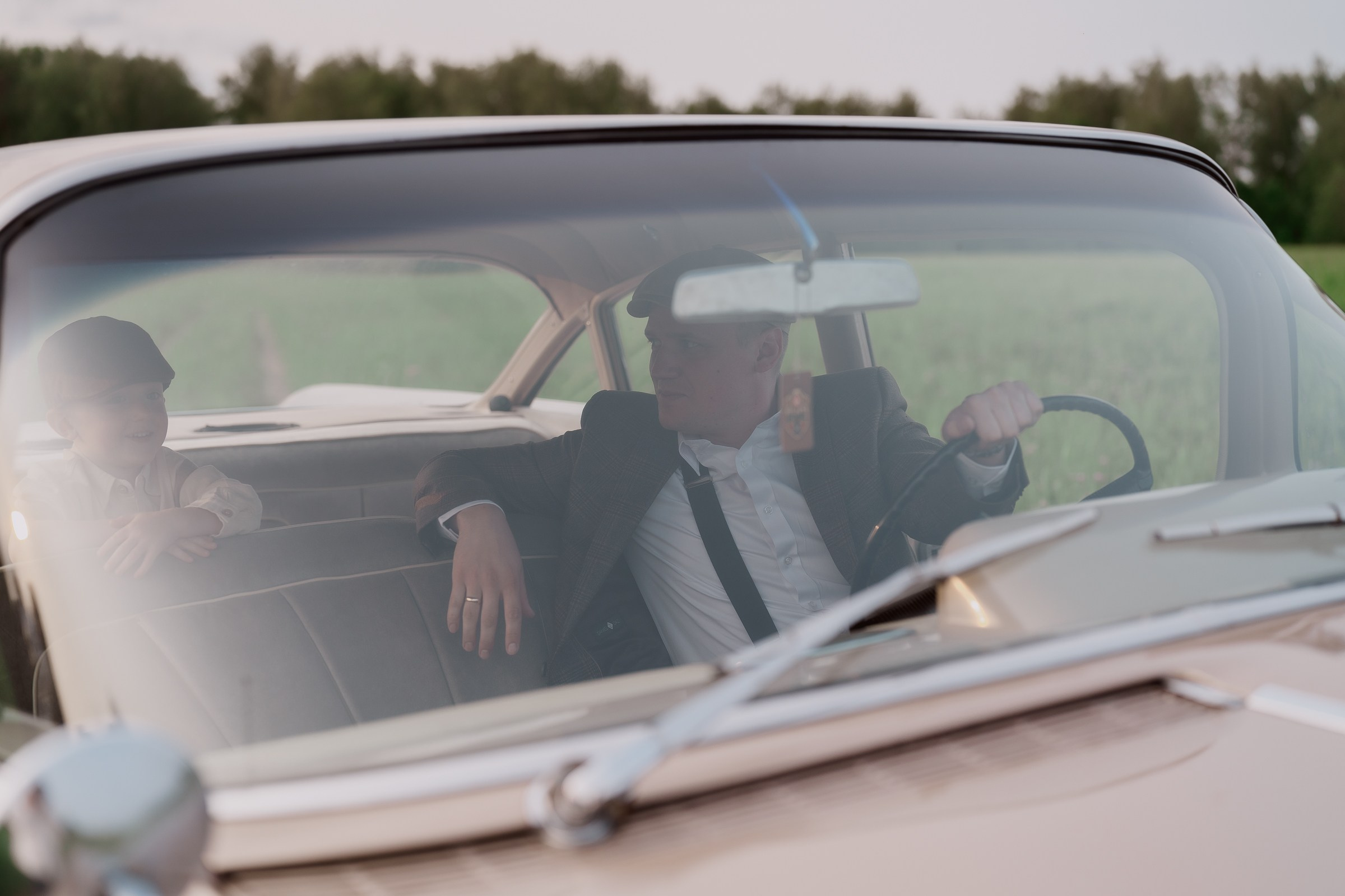 Фотосессия с ретро тачкой. Семейный и детский фотограф в Сергиев Посаде, Хотьково Якимчук Любовь