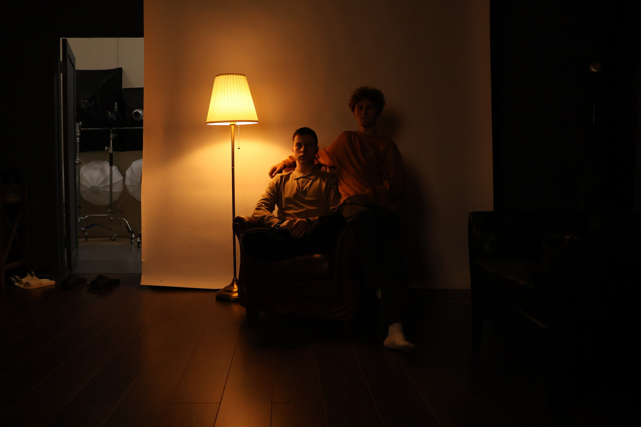 Musicians. Mintonov's Film Studio