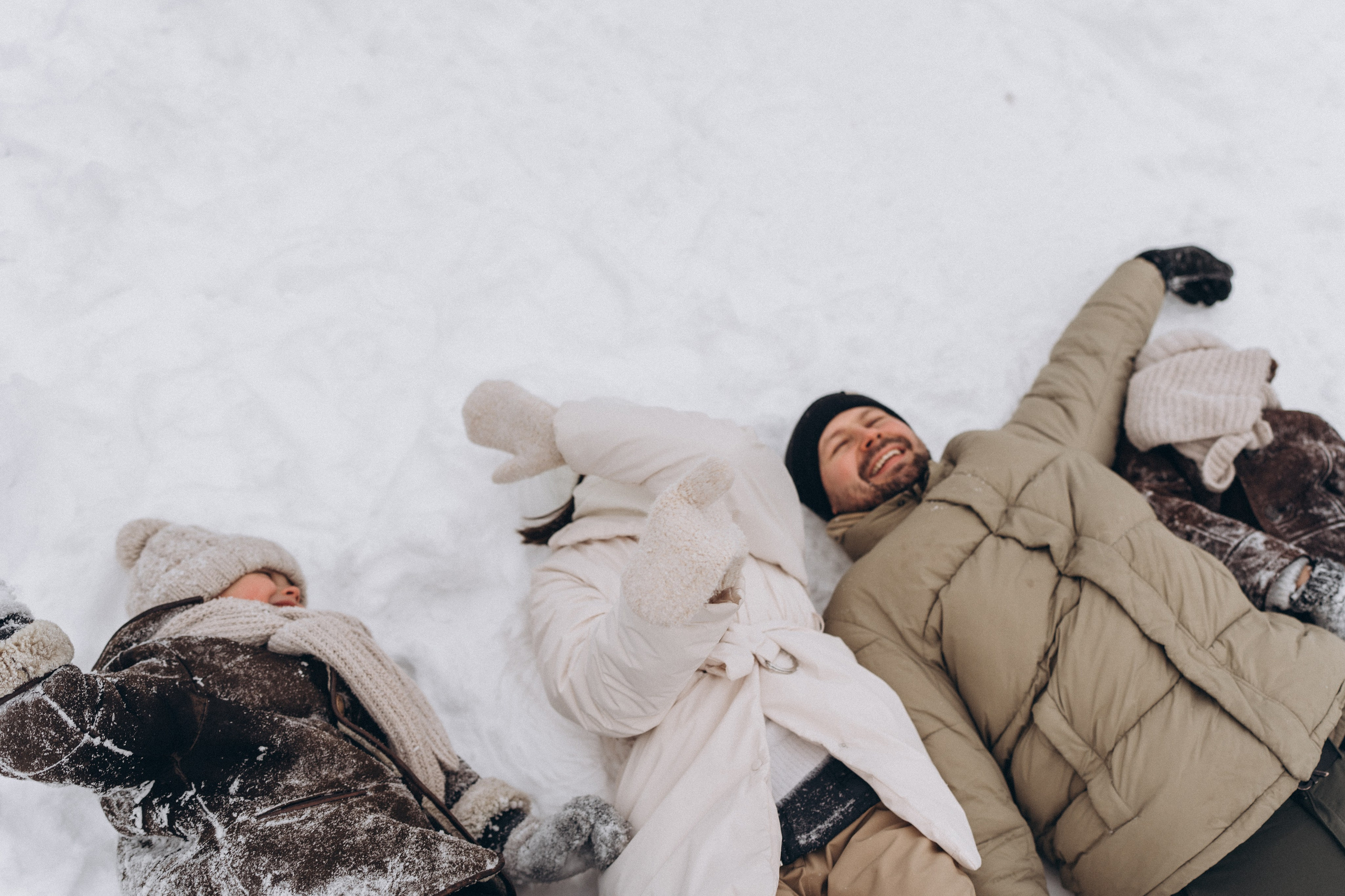 Зимняя семейная фотосессия. Детский, семейный и ньюборн фотограф в Москве Юлия Шуарт