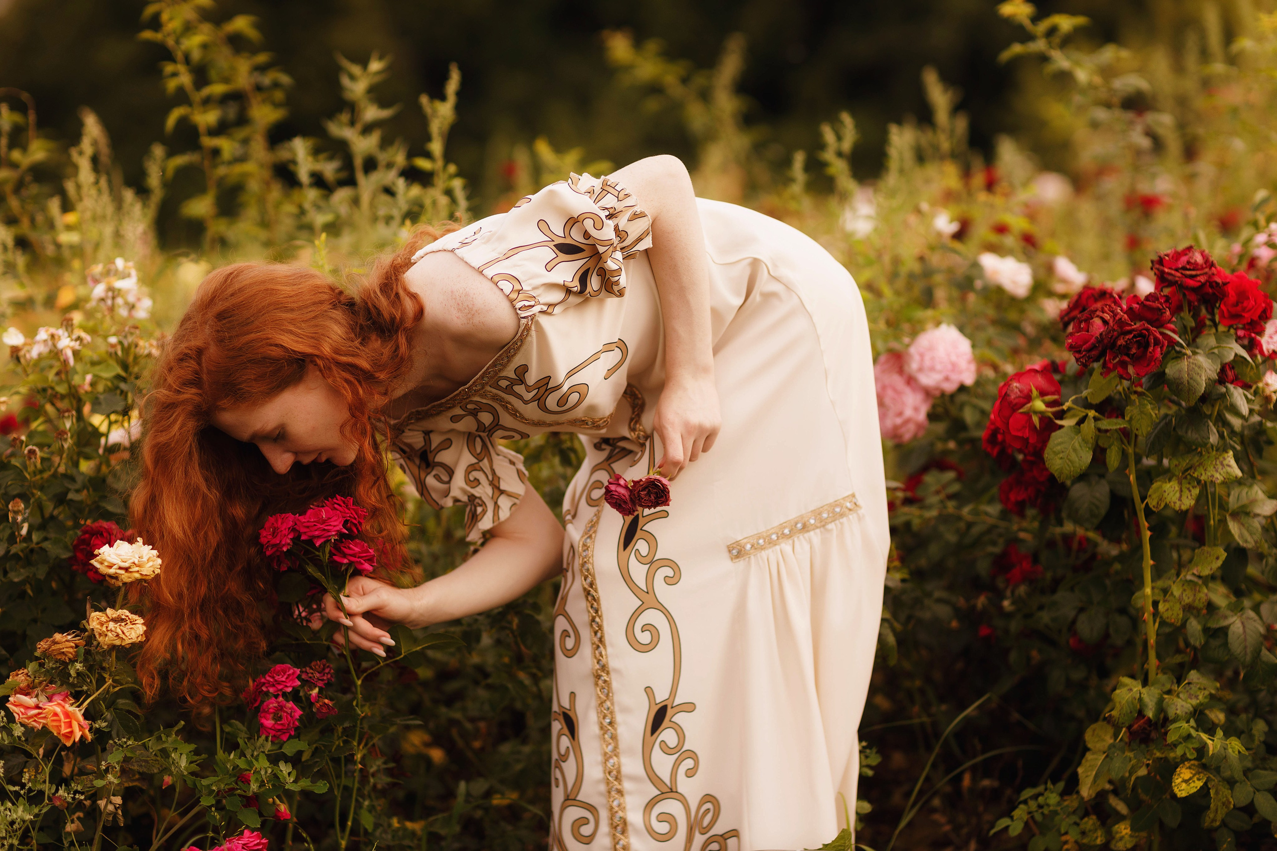 Фотосессия на заливе с Татой в платье от Ирины Павловой. Портретный и репортажный фотограф в Чебоксарах Андриян Чаркин