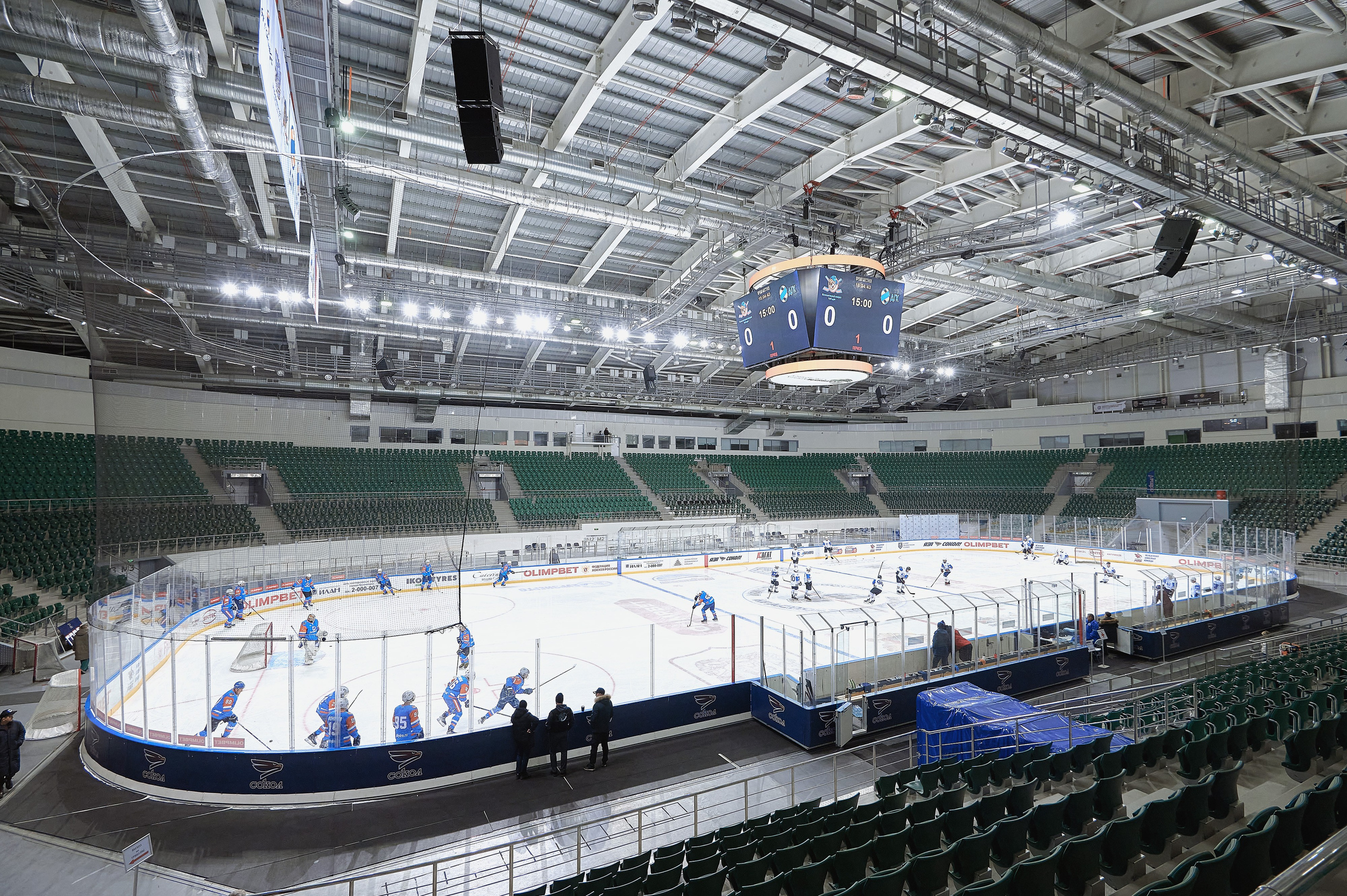 Платинум Арена — Хоккей — РусГидро. Фотограф Яковлев Роман — Красноярск