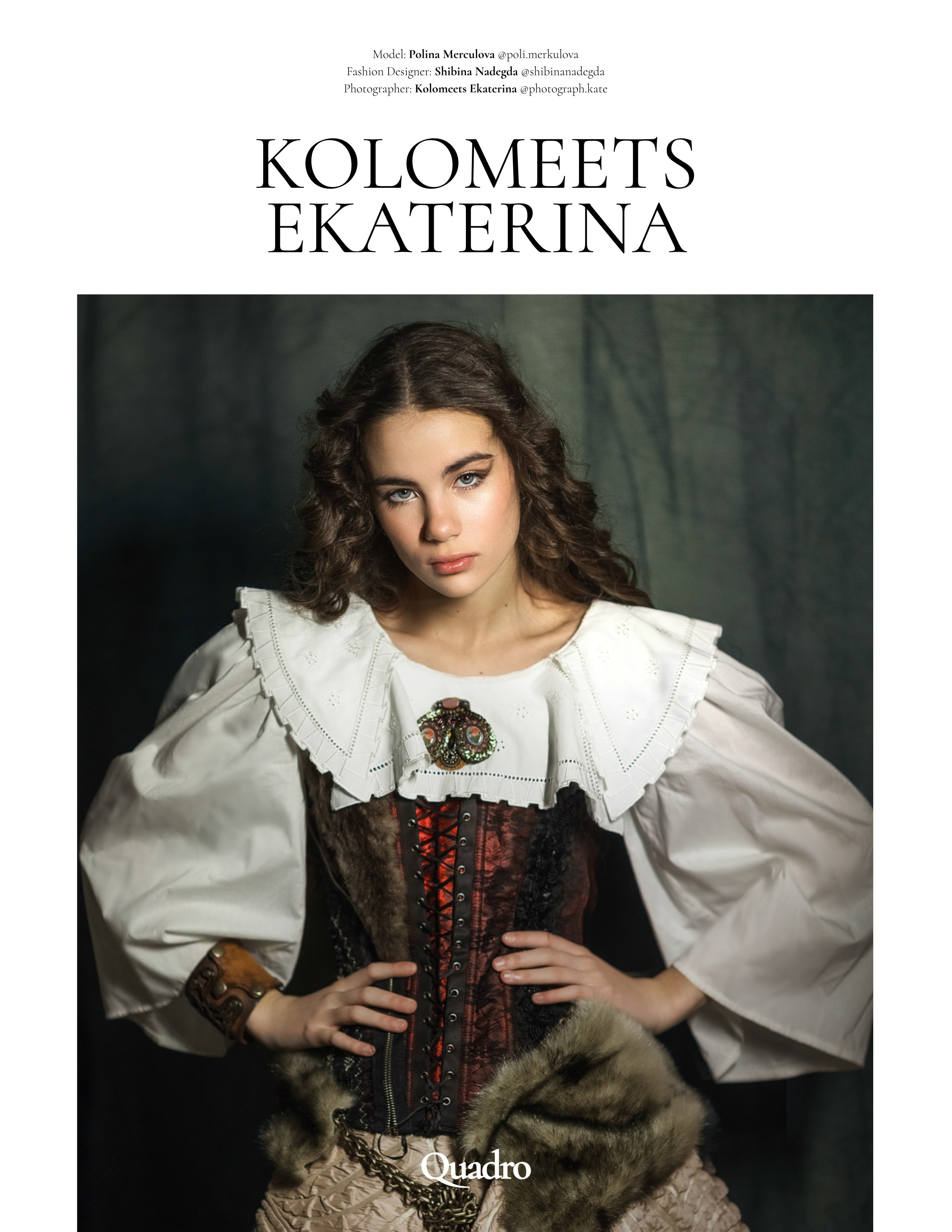 Публикации. Актерское и модельное портфолио. Фотограф в Москве Екатерина Коломеец