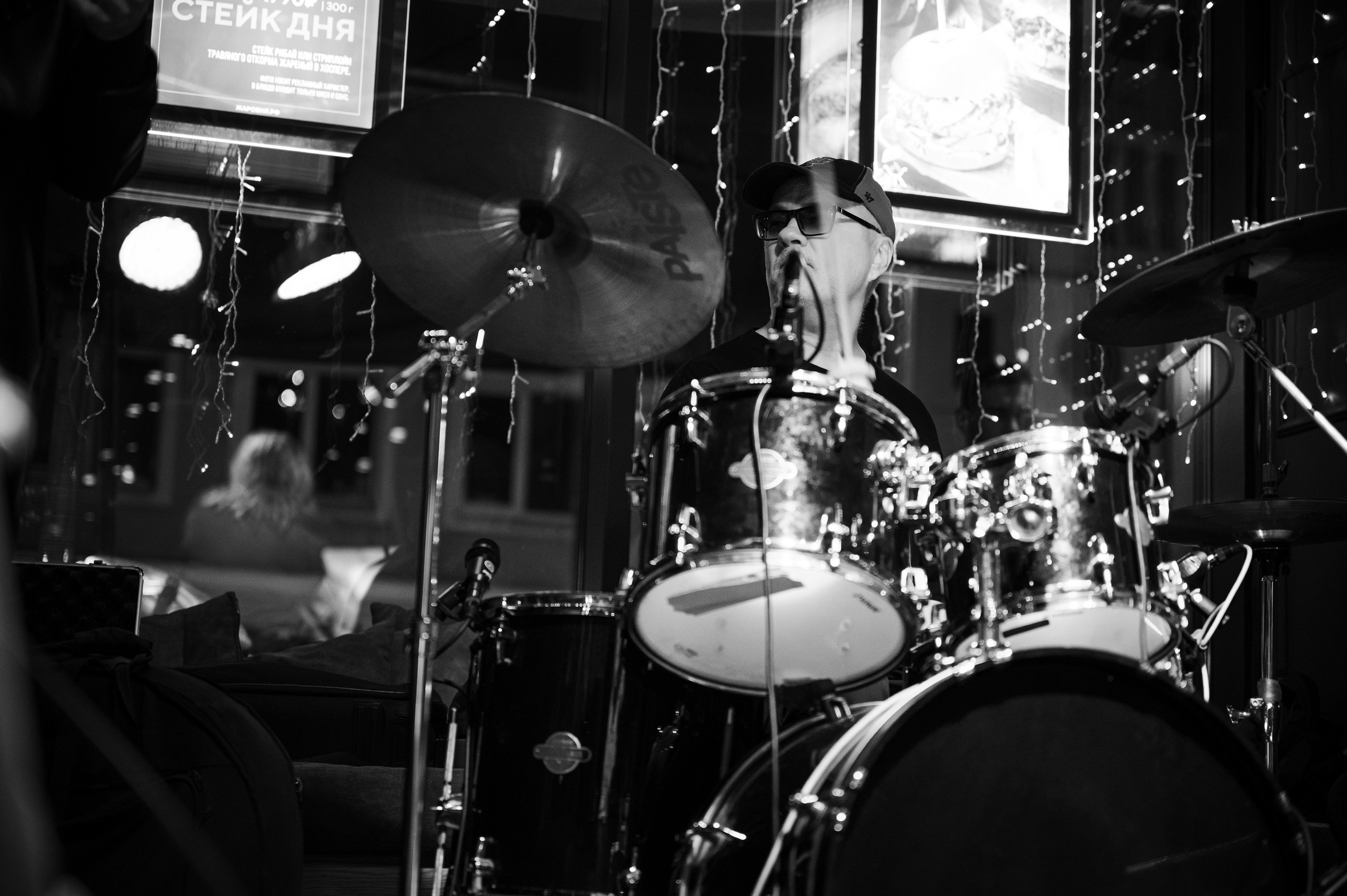 Андрей Храмов Бэнд «Классика зарубежного рока» (26.09.2025, ресторан Жаровня). Photographer in Moscow Anna Chistiakova