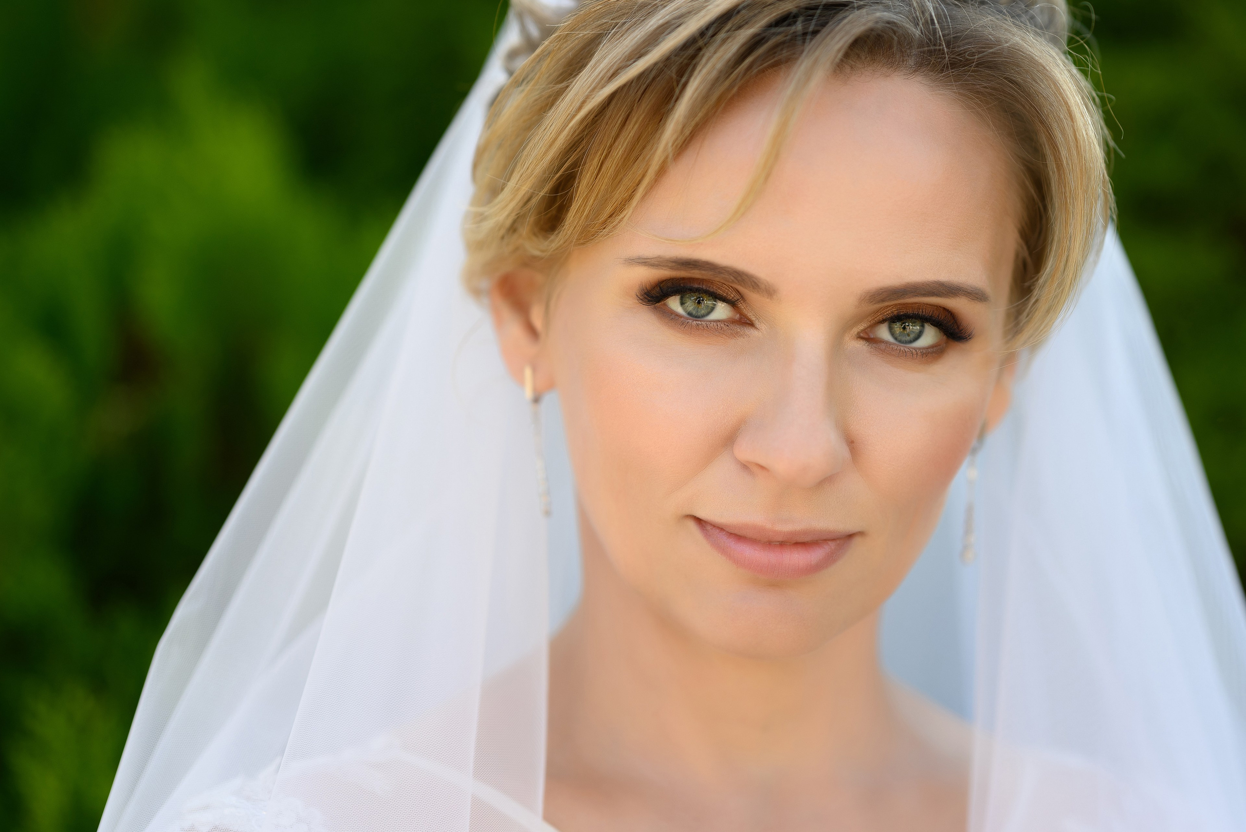 Портрет невесты от свадебного фотографа в Краснодаре.
