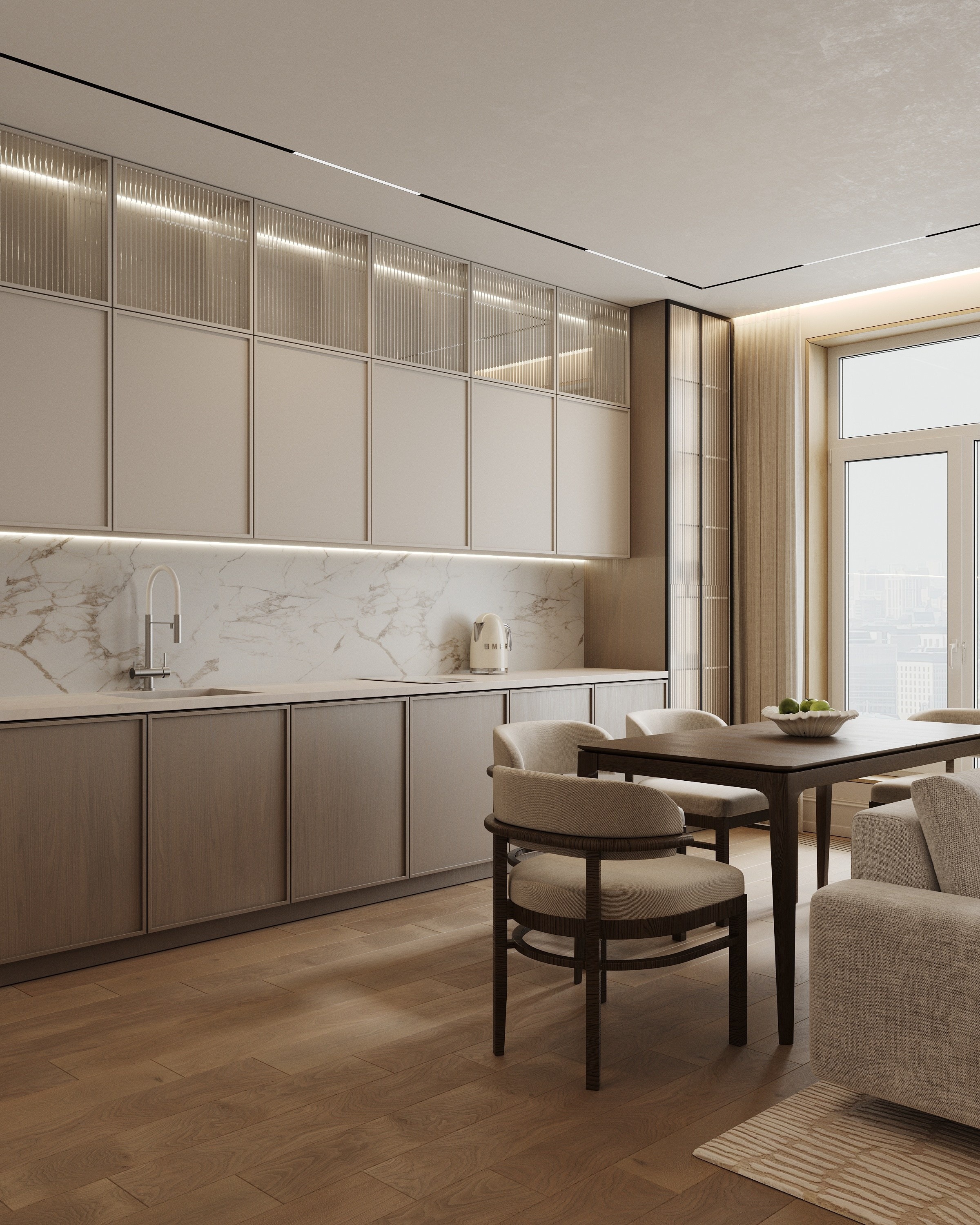 ЖК ''Домино Премиум"/ Санкт-Петербург/ 62 кв. м. Ксения Барабаш дизайнер интерьера в Санкт-Петербурге