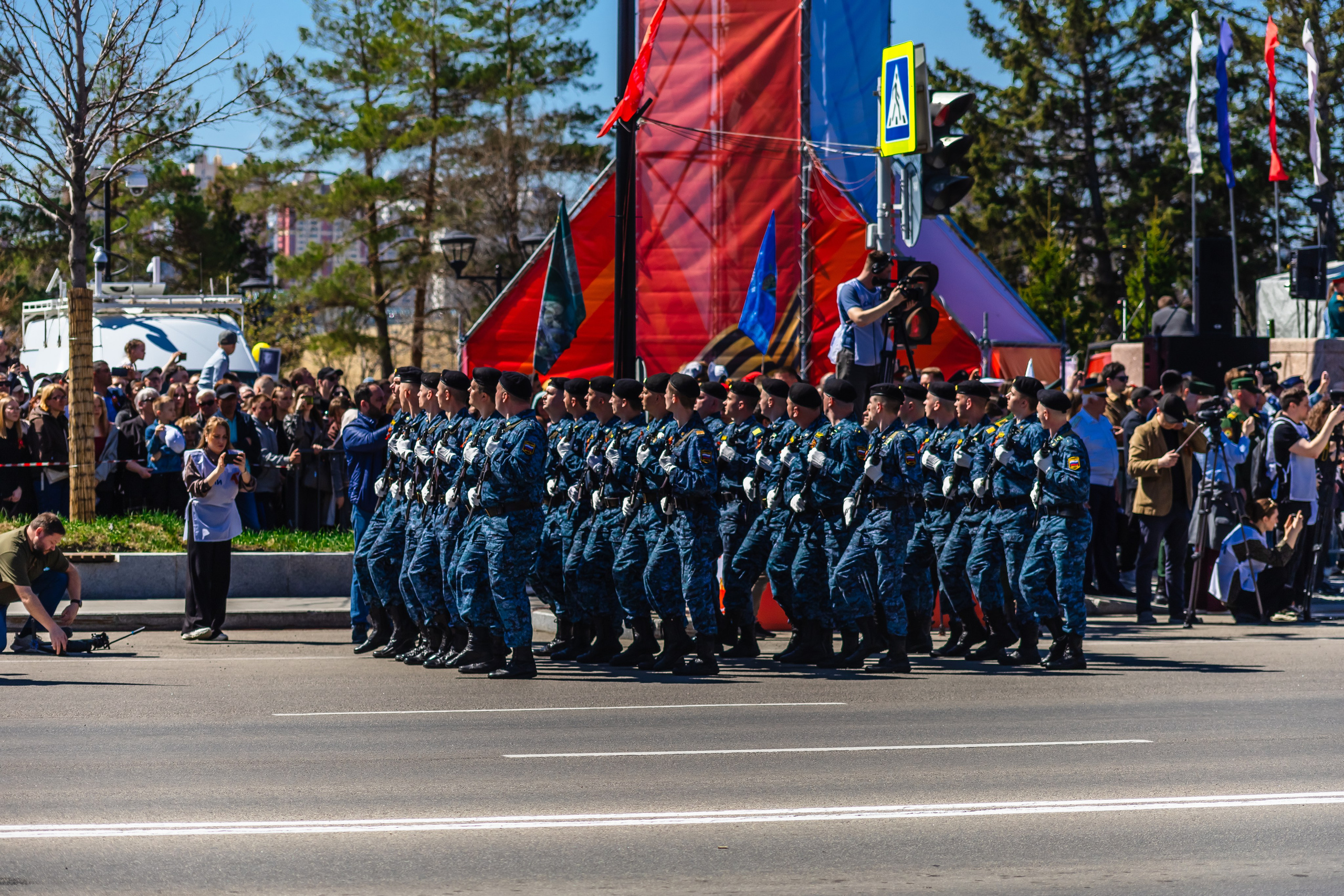 9 Мая, Парад. Стёпа Григорян | Фотограф | Благовещенск
