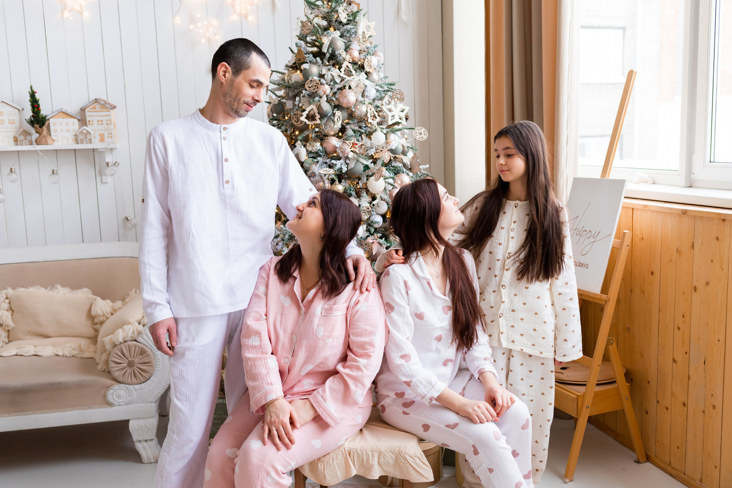 СЕМЕЙНЫЙ НОВЫЙ ГОД. Семейный Фотограф в Санкт-Петербурге Пушкин Анастасия Дьяконенкова