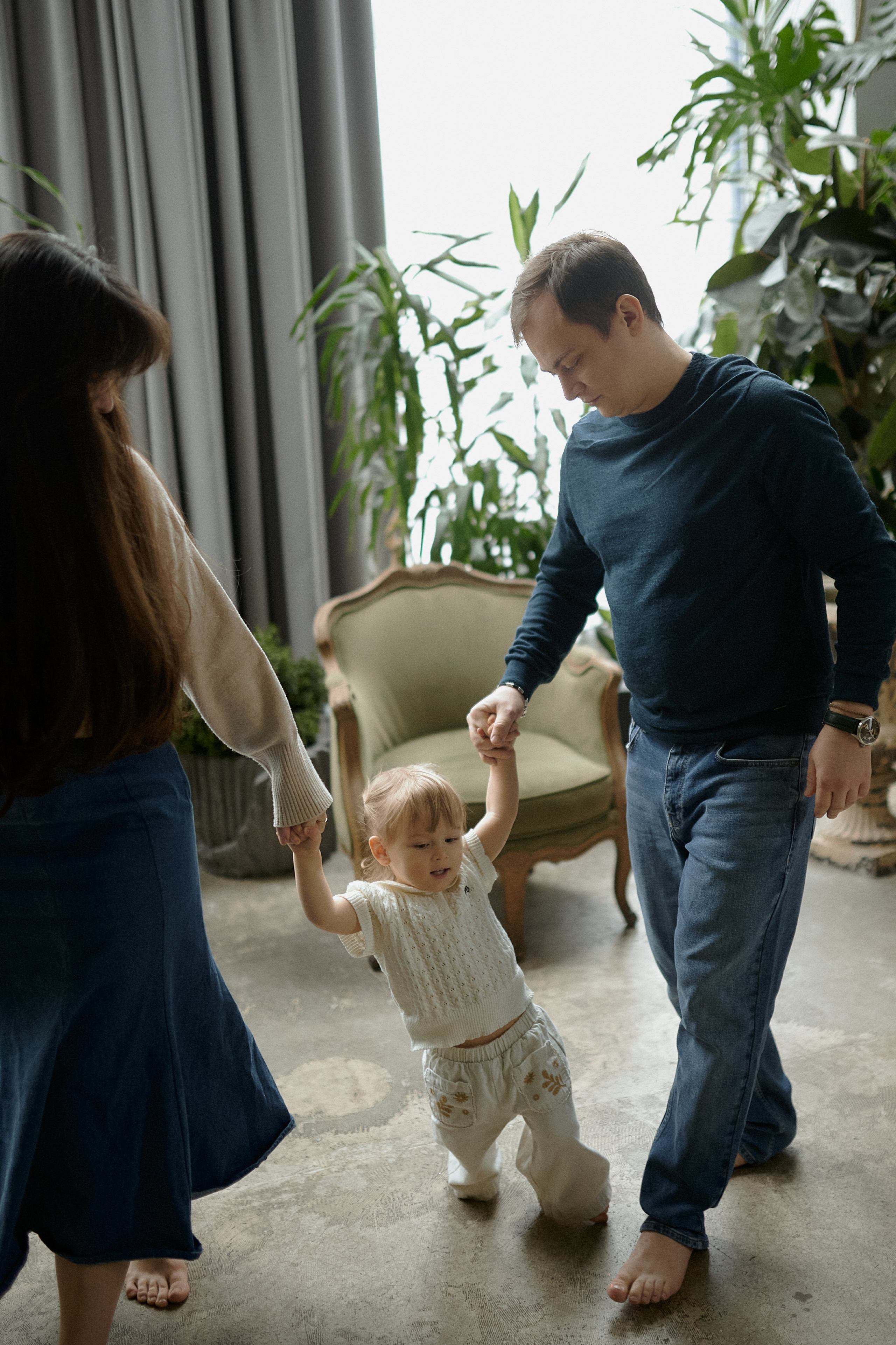 Илья, Ирина и Ева. Семейный и свадебный lifestyle-фотограф в Москве Мария Петрова