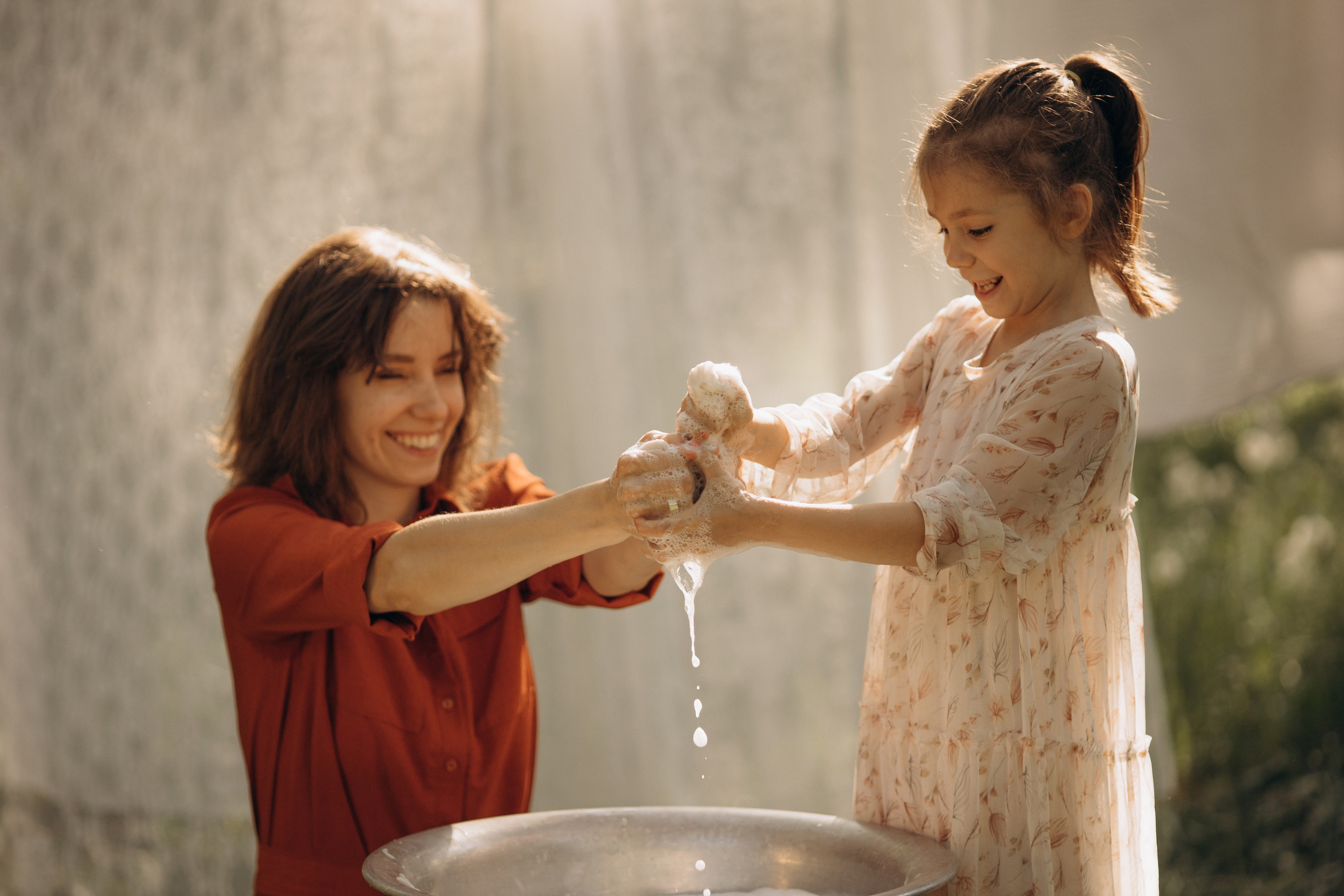 Ксюша, Даша, Миша. Фотограф Людмила Оюн