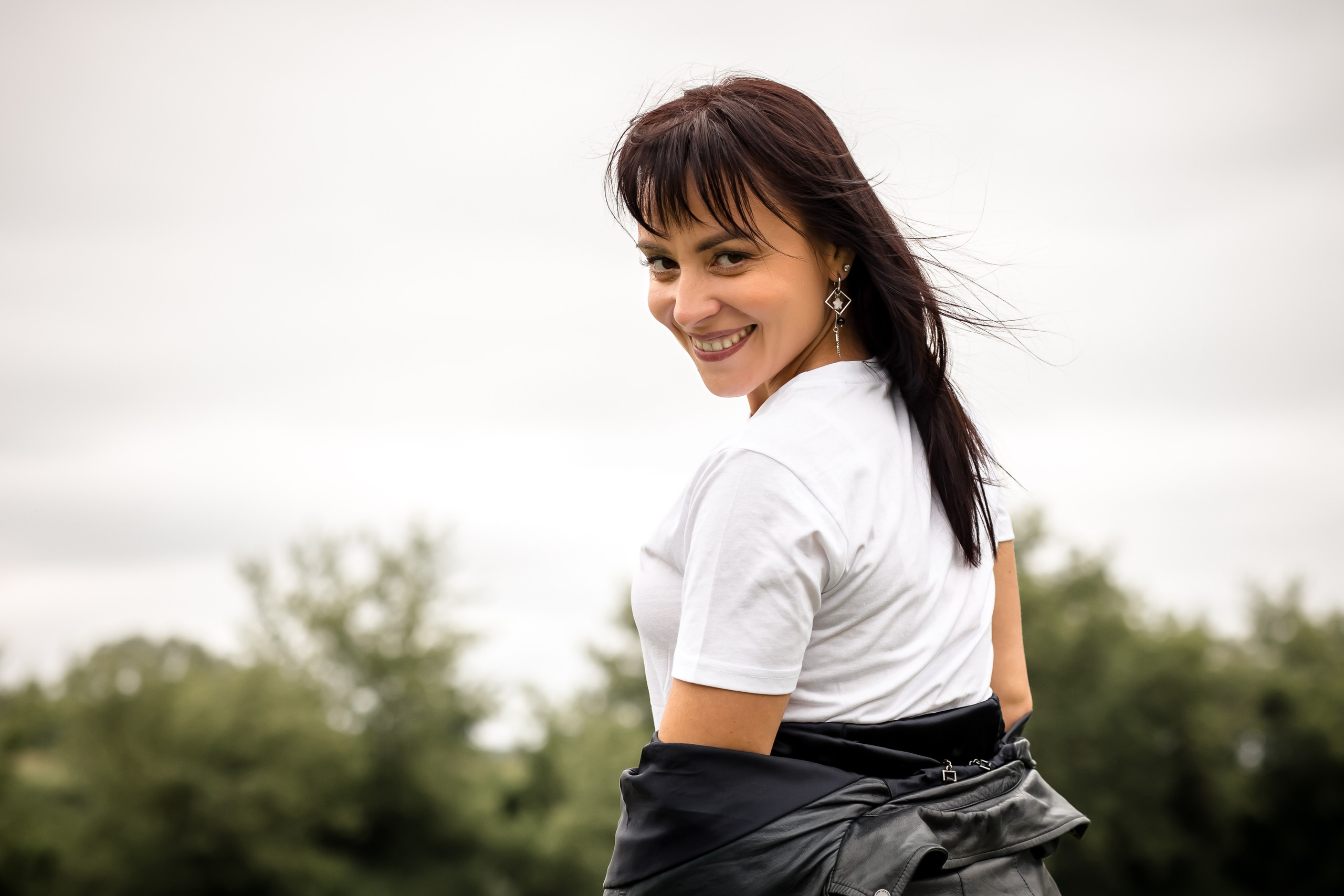 Катя с детками