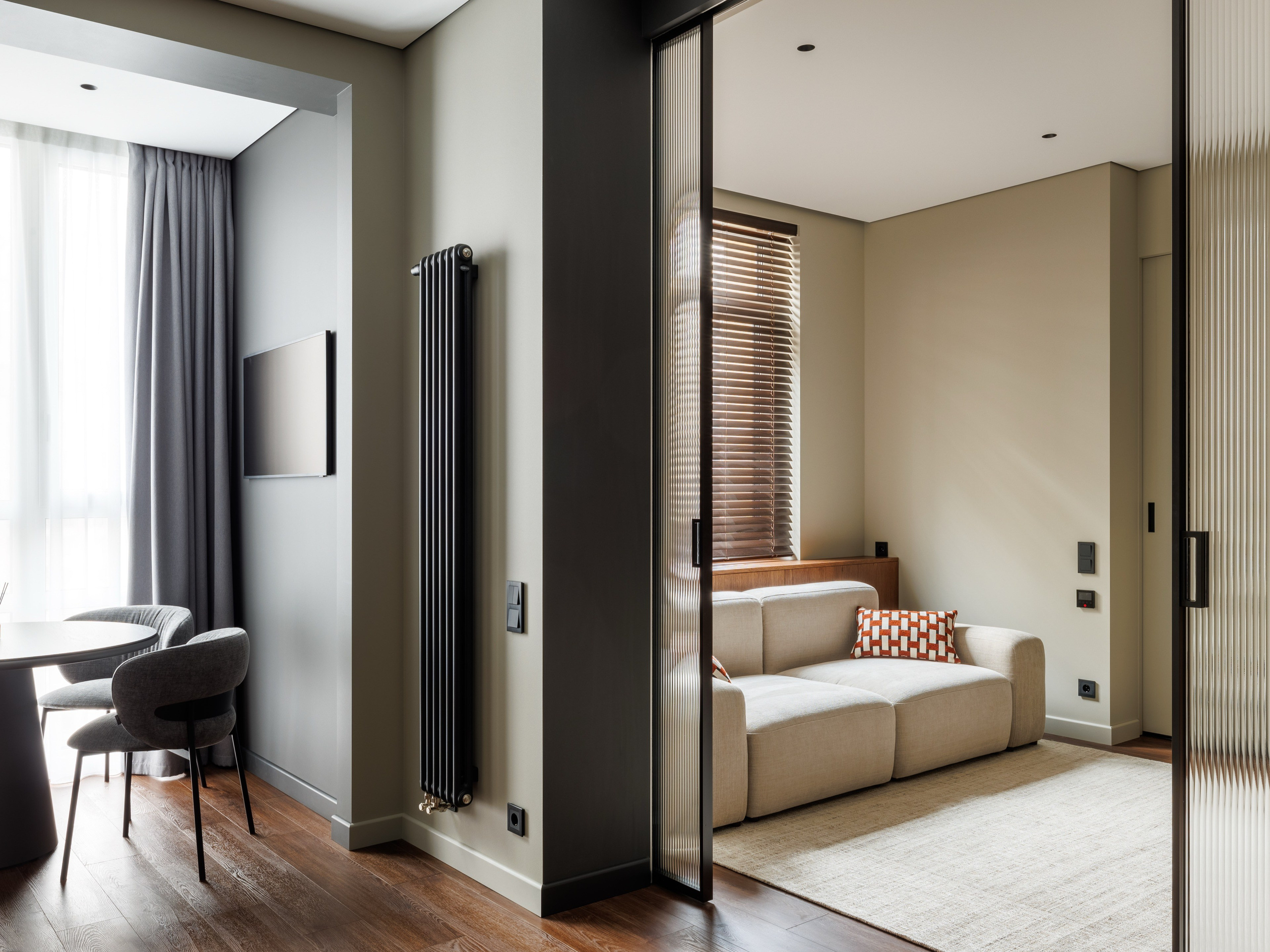 Interior photos of a 70 sq.m apartment in the Dynasty residential complex. Commercial photographer | Anton Ermakov