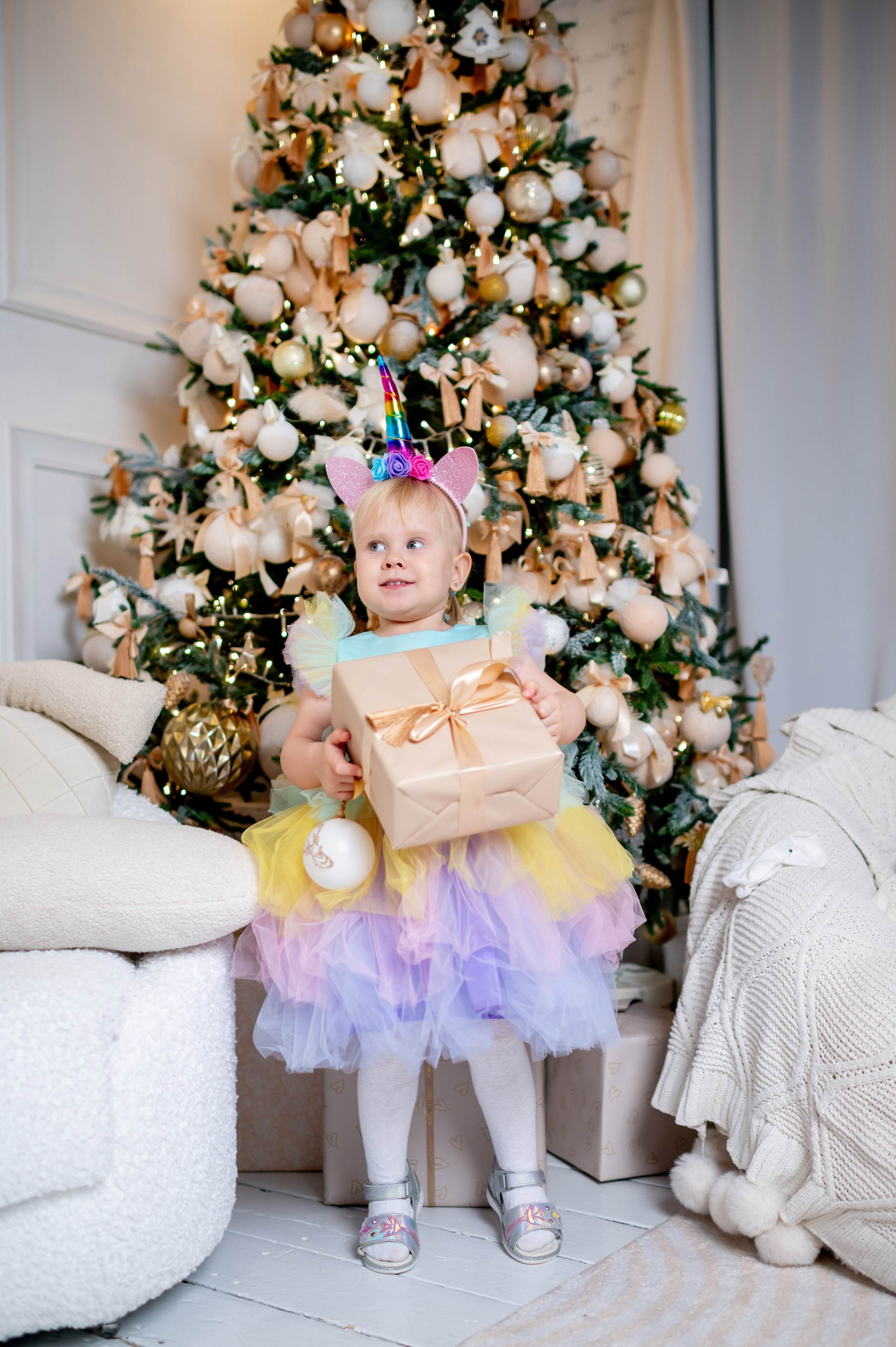 Новогодняя фотосессия для Ники. Портретный, семейный и свадебный фотограф в Санкт-Петербурге и в Пушкине Ширяев Денис