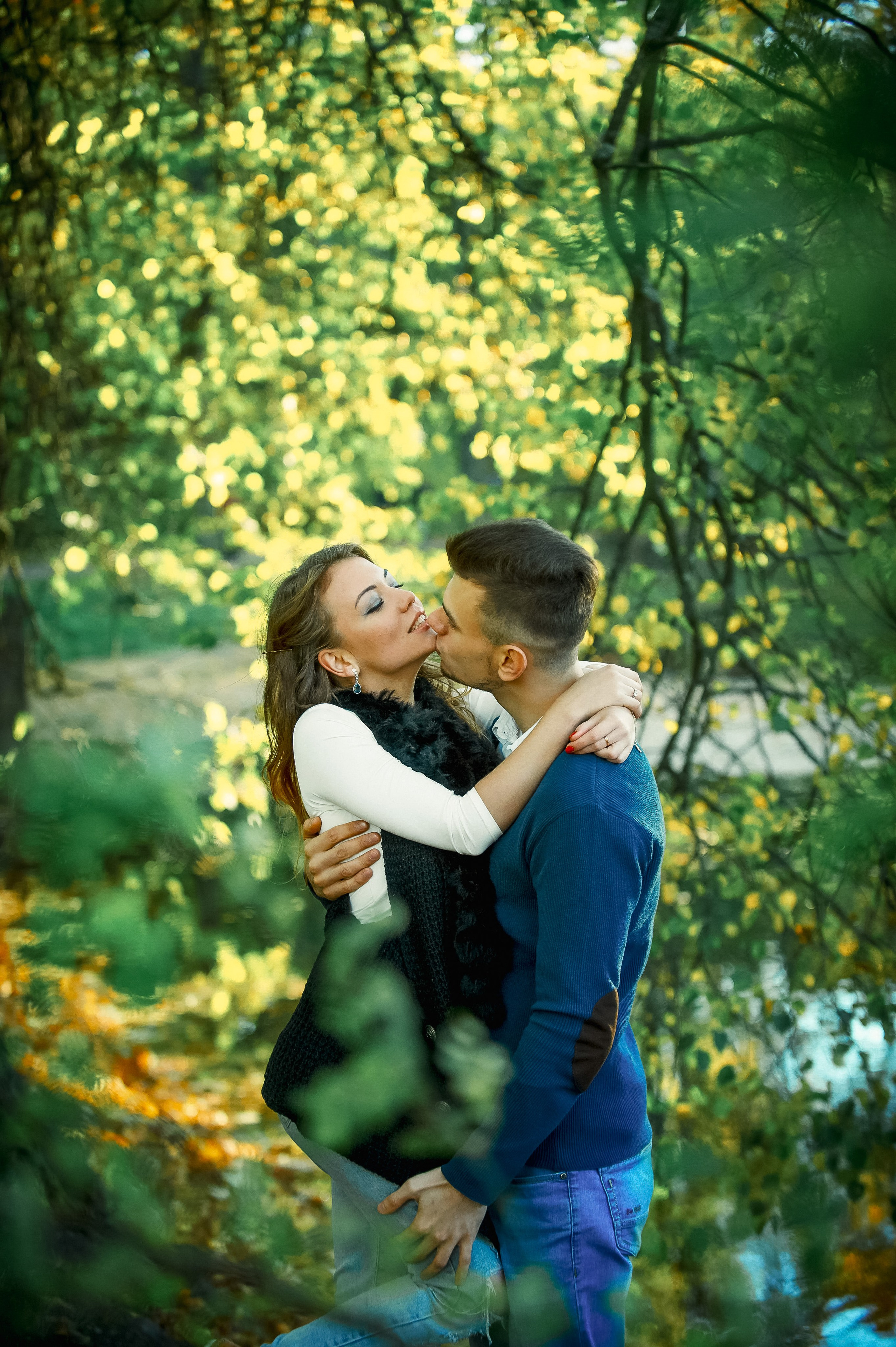 Love story в Пушкине в Екатерининском и Александровском парке. Портретный, семейный и свадебный фотограф в Санкт-Петербурге и в Пушкине Ширяев Денис