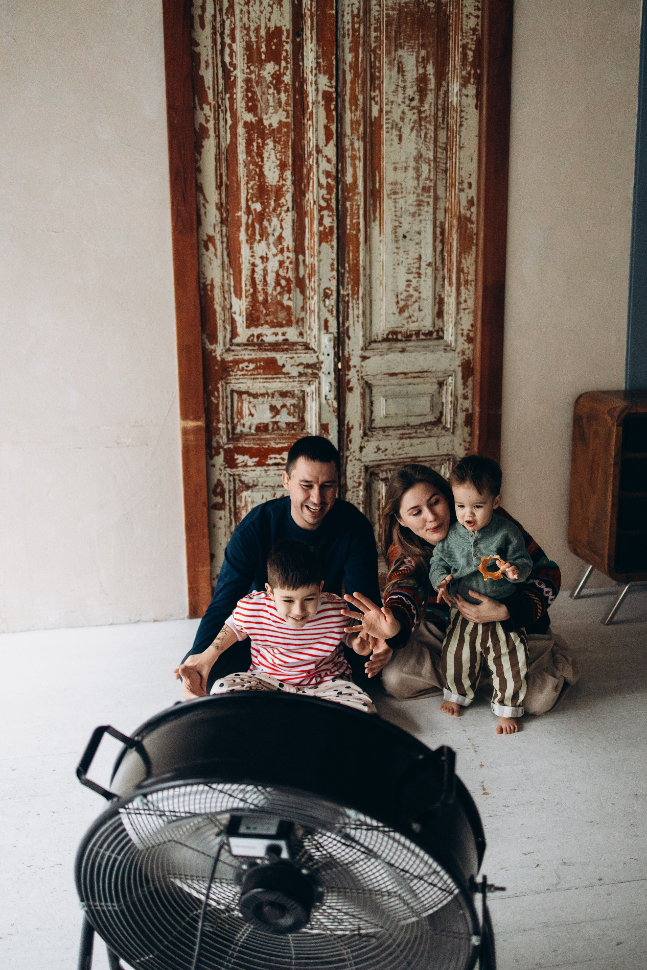 Оля, Андрей, Даня и Паша. Семейный фотограф в Москве Марина Петра