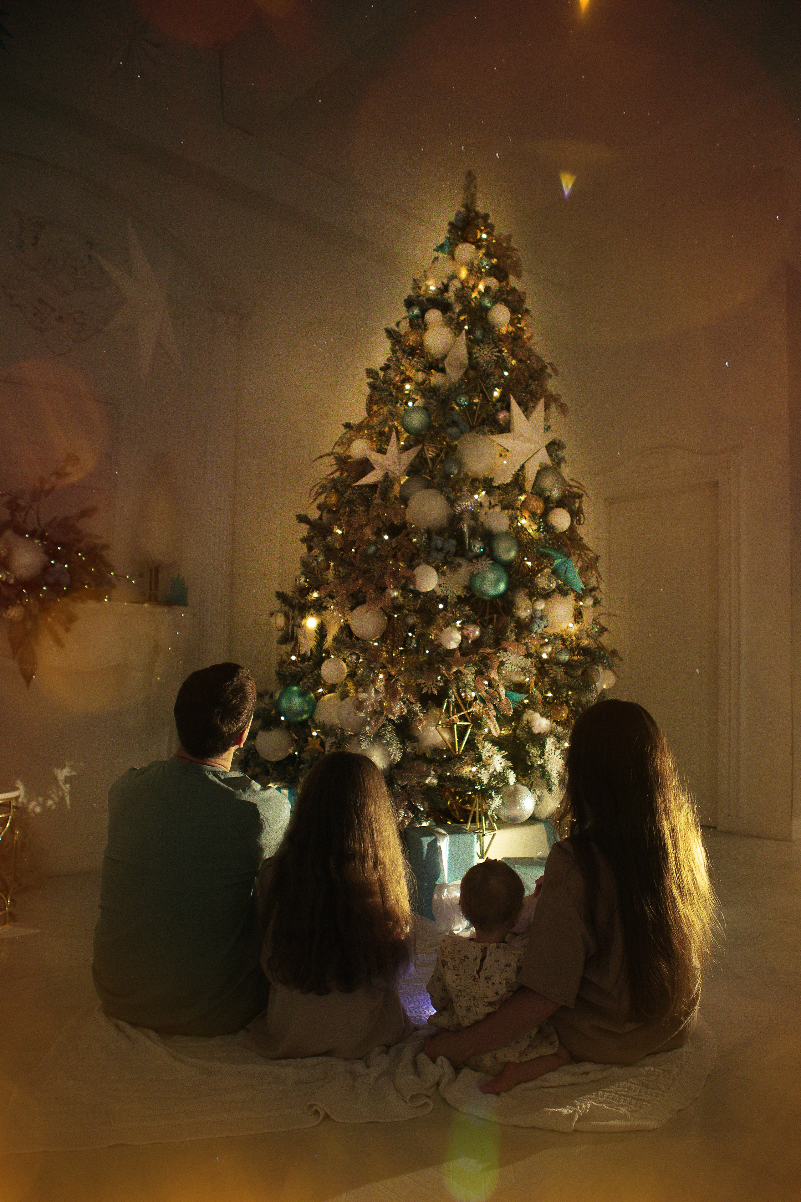 Ольга с семьей. Семейный и детский фотограф в Москве Александра Мак