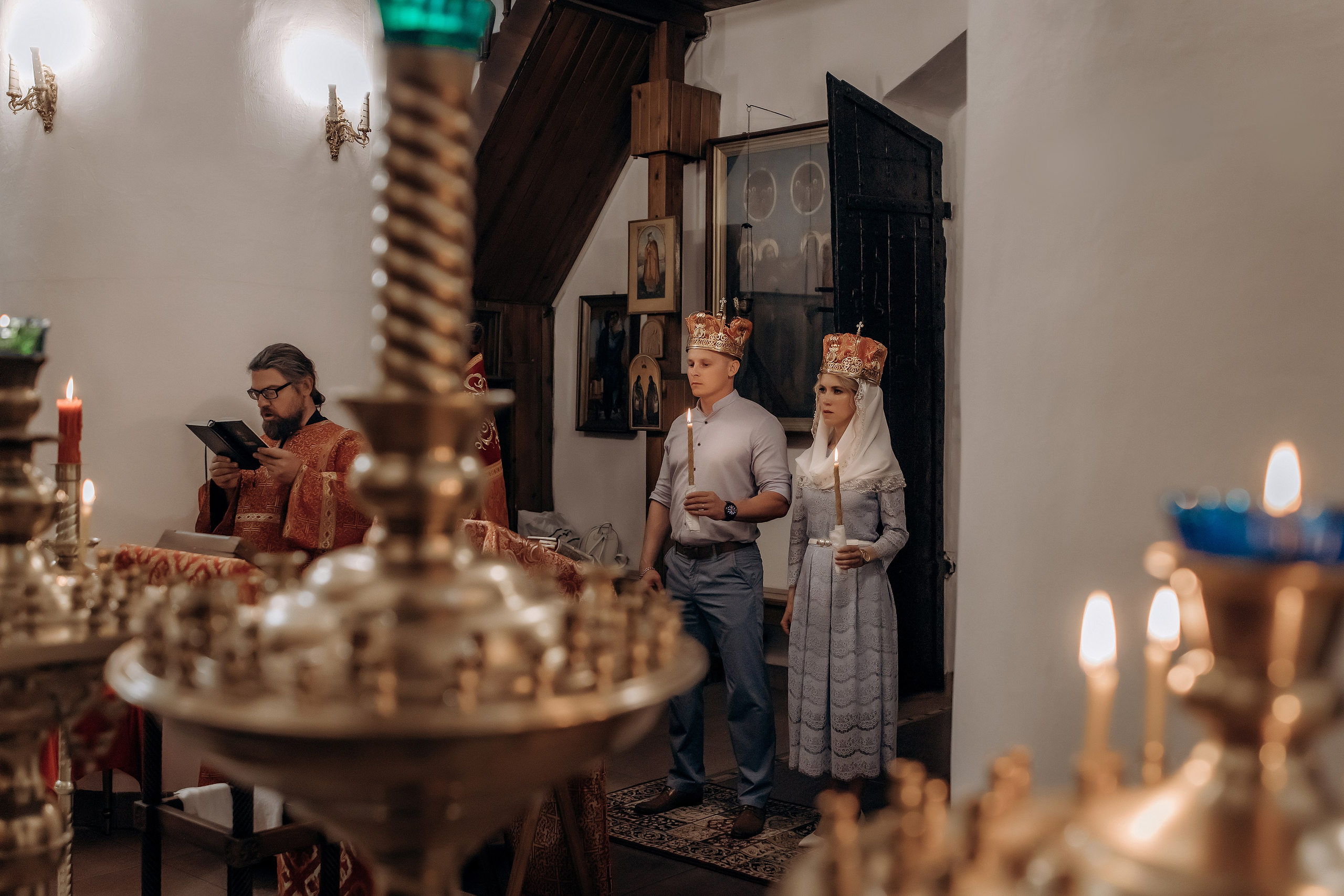 Венчание Алексея и Елены. Фотограф на крещении и венчании Елена Плинер, Псков и Псковская область