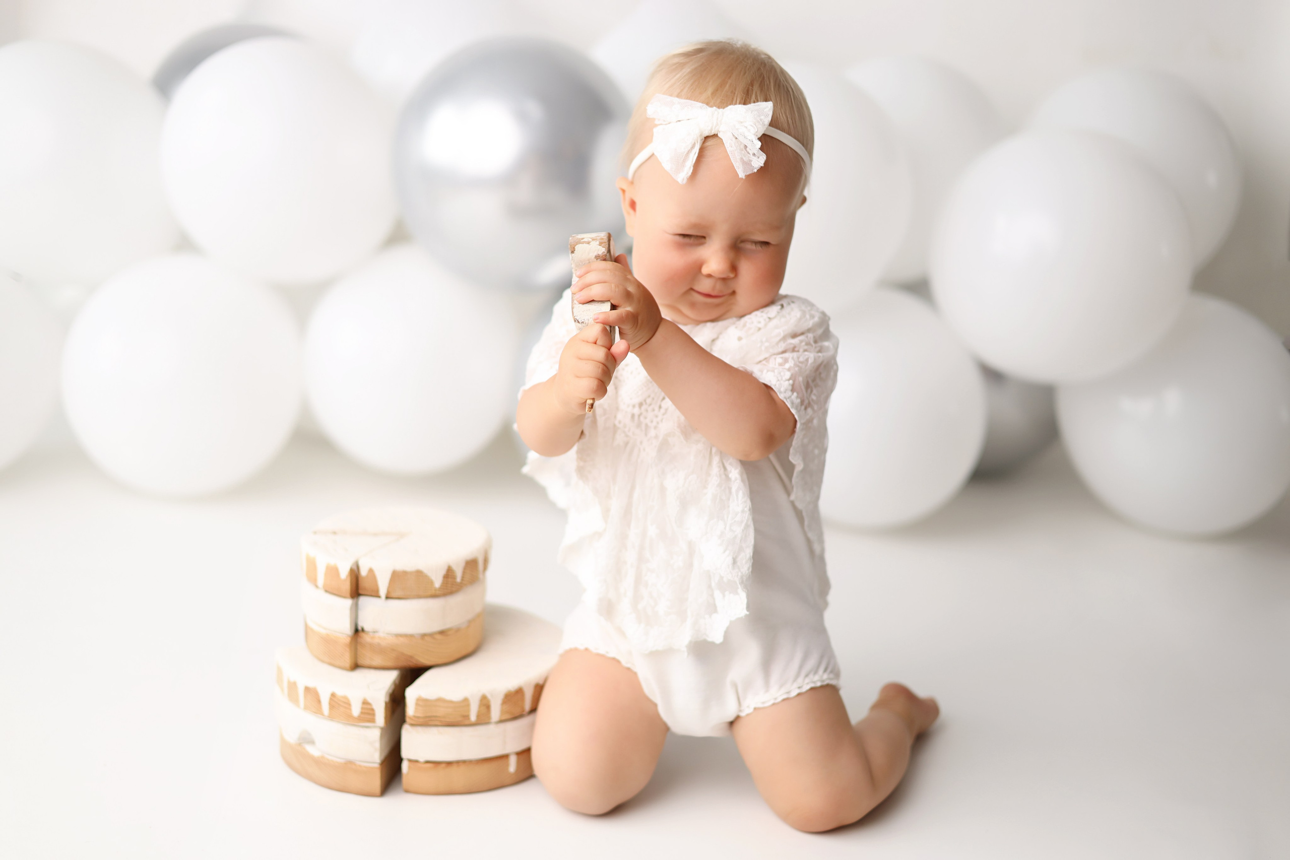 Детская фотосессия на 1 годик для Киры. Фотограф новорожденных Москва. Ньюборн фотограф Москва