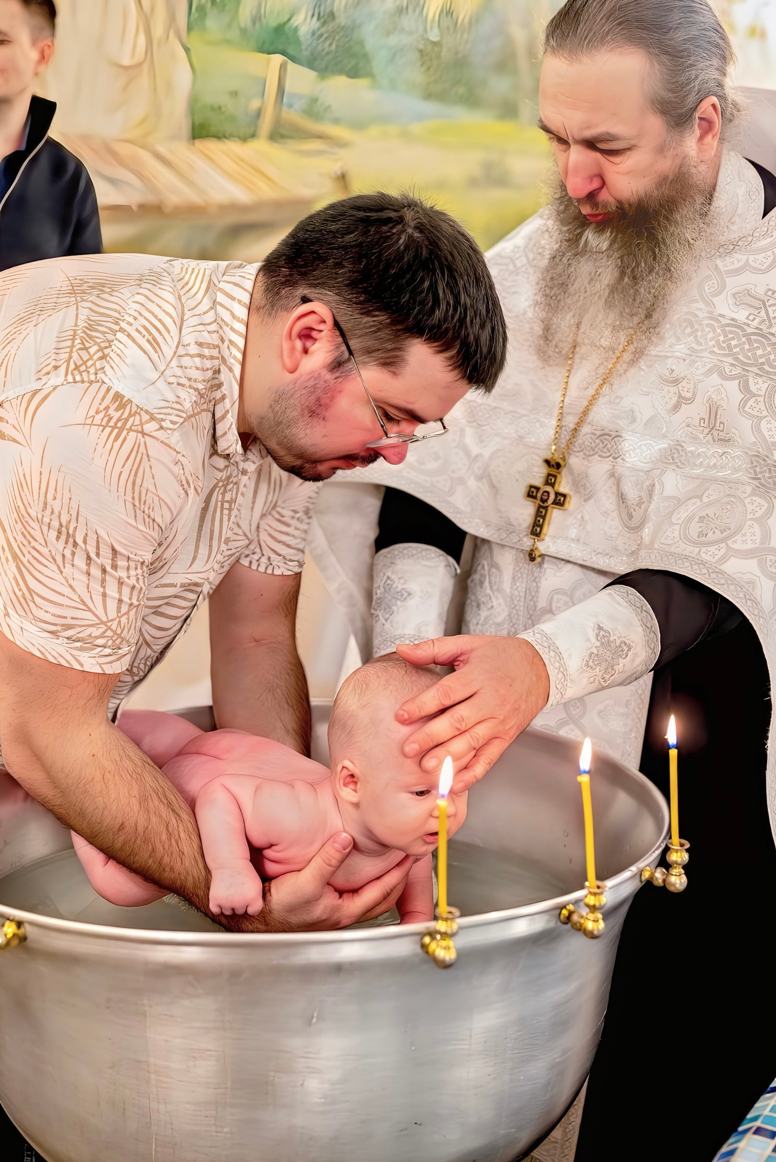 Крещение в церкви Петра и Февронии Муромских. Семейный и детский фотограф Москва