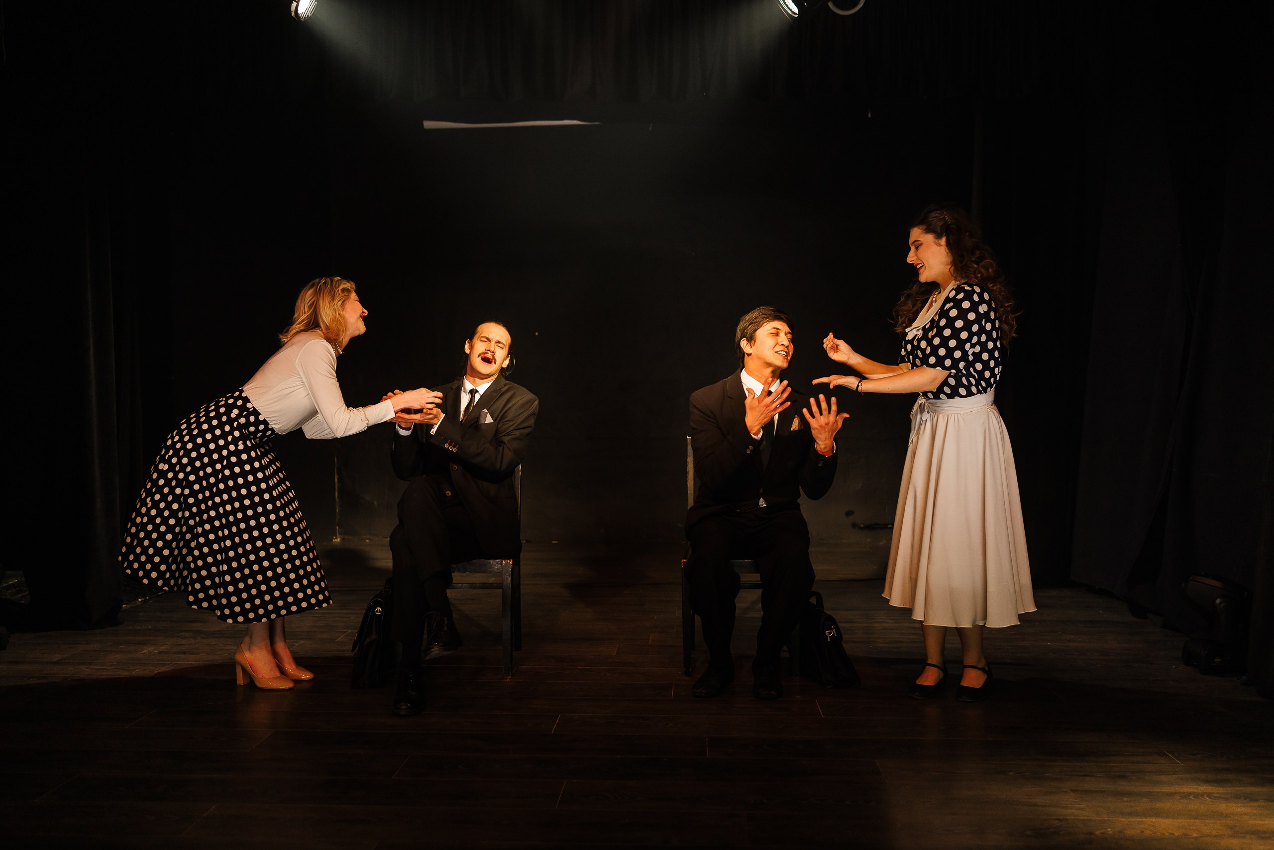 Спектакль «СТРИПТИЗ» от театра Д. Лица в СПб. Фотограф в Санкт-Петербурге — Сергей Петров