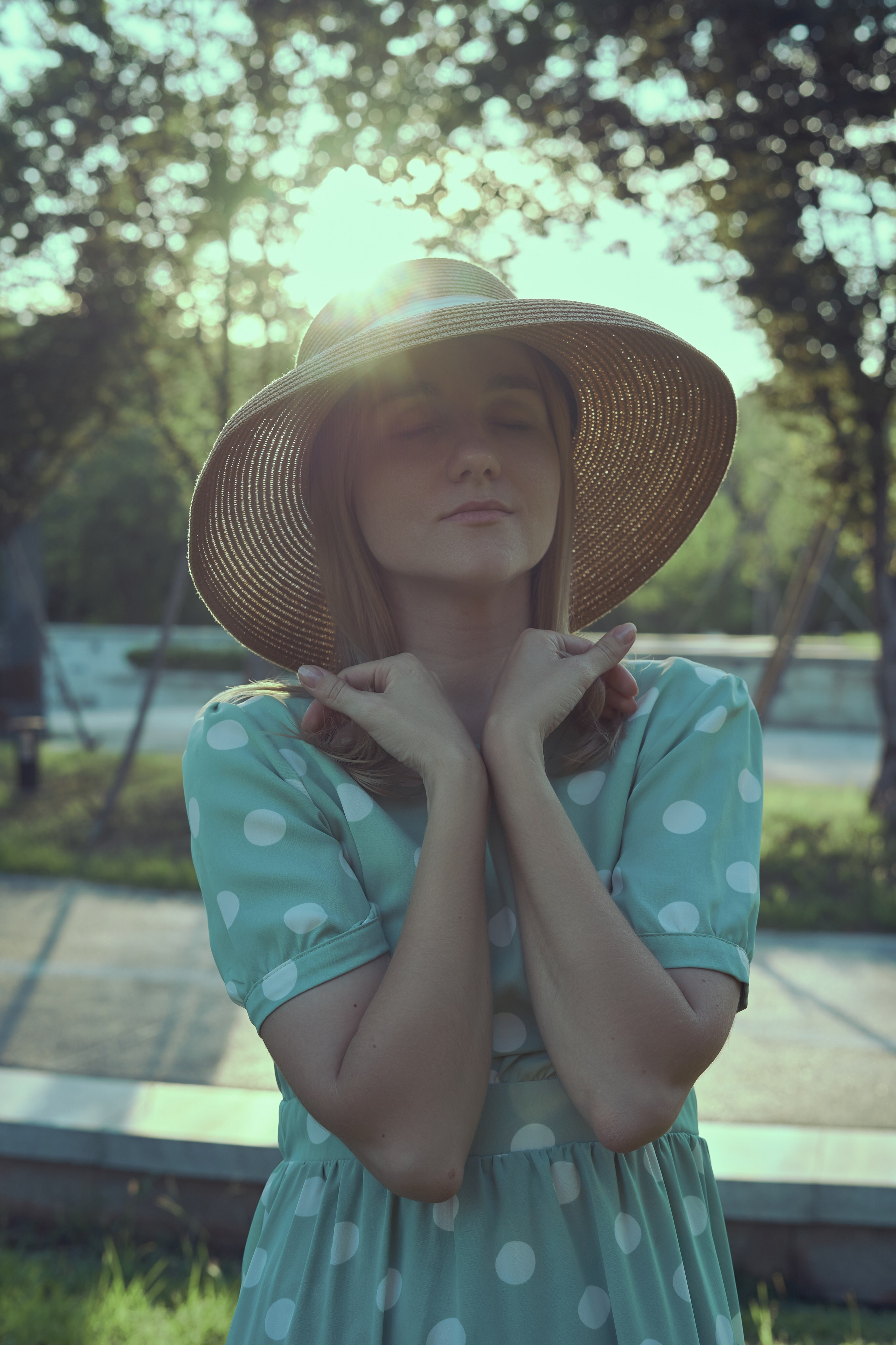 Даша в цвете циан. Репортажный и свадебный фотограф Роман Яшкильдин