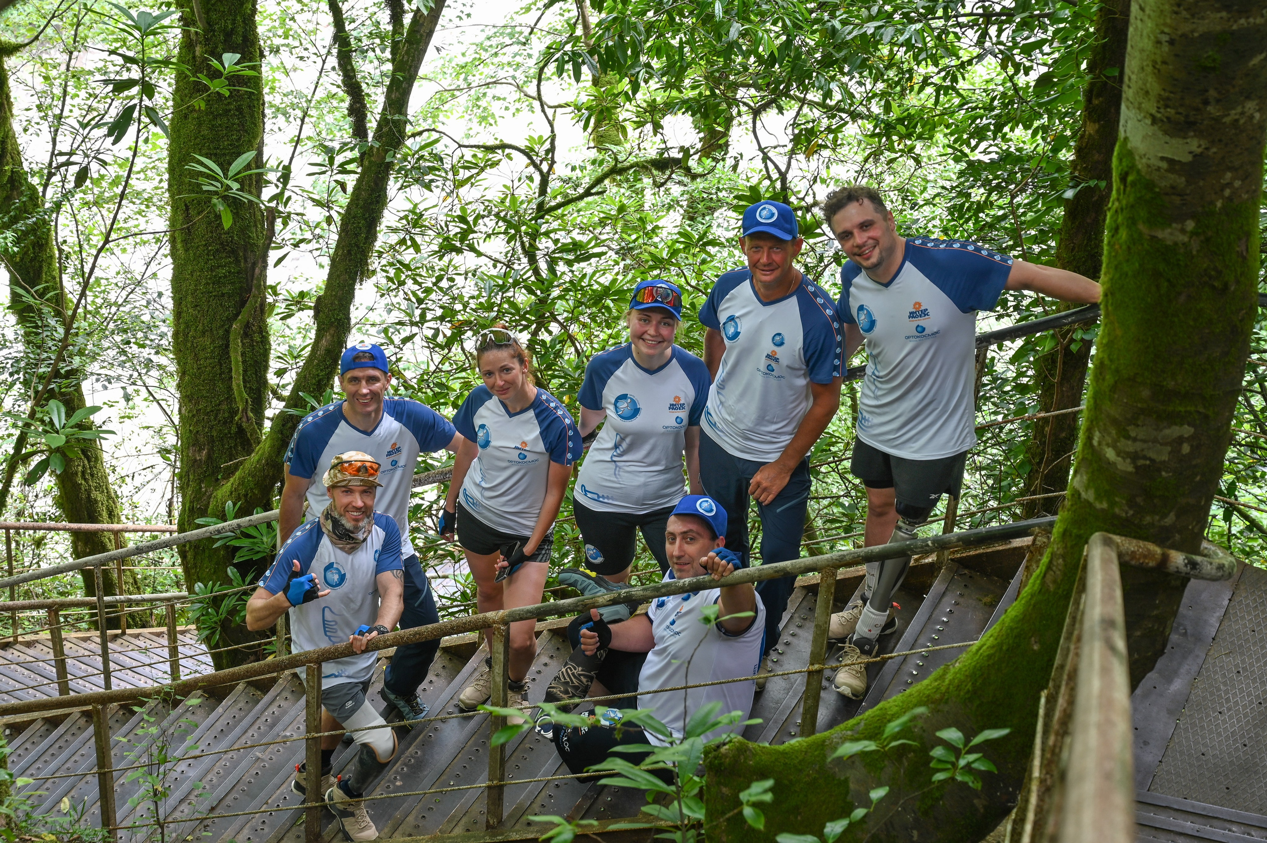 «Спортивно-адаптивный центр «Орто-Спорт» горный туризм. Фотографирую счастливых людей в Сочи