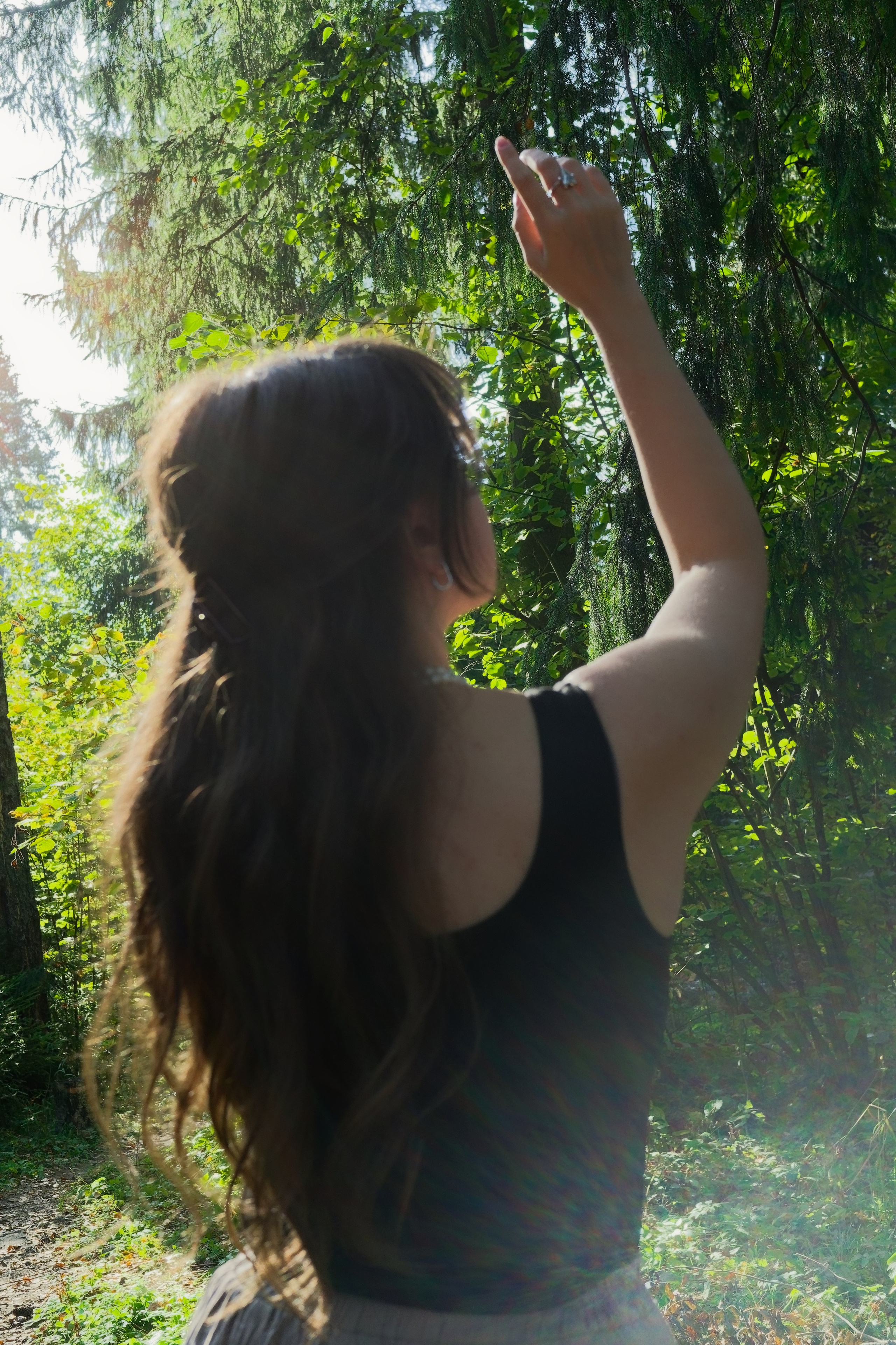 Полина. Оранжерея. Фотограф Денис Шемет