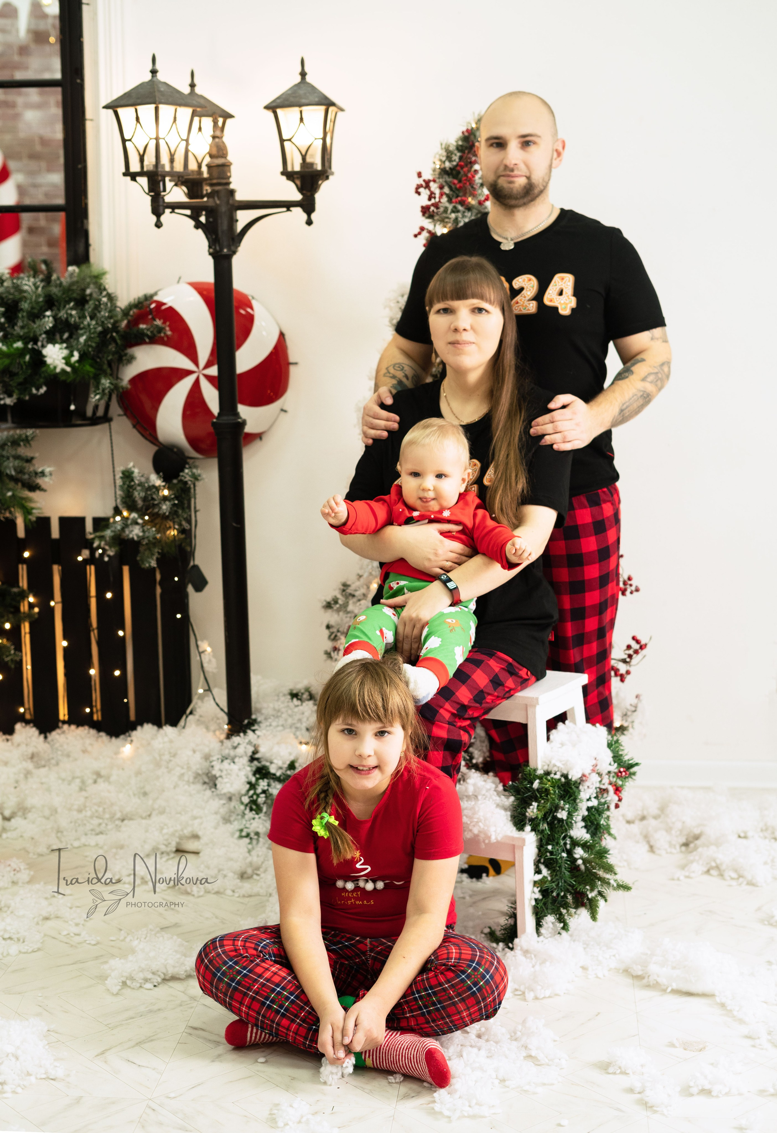 НОВОГОДНИЙ. Фотограф новорожденных в Воронеже Ираида Новикова