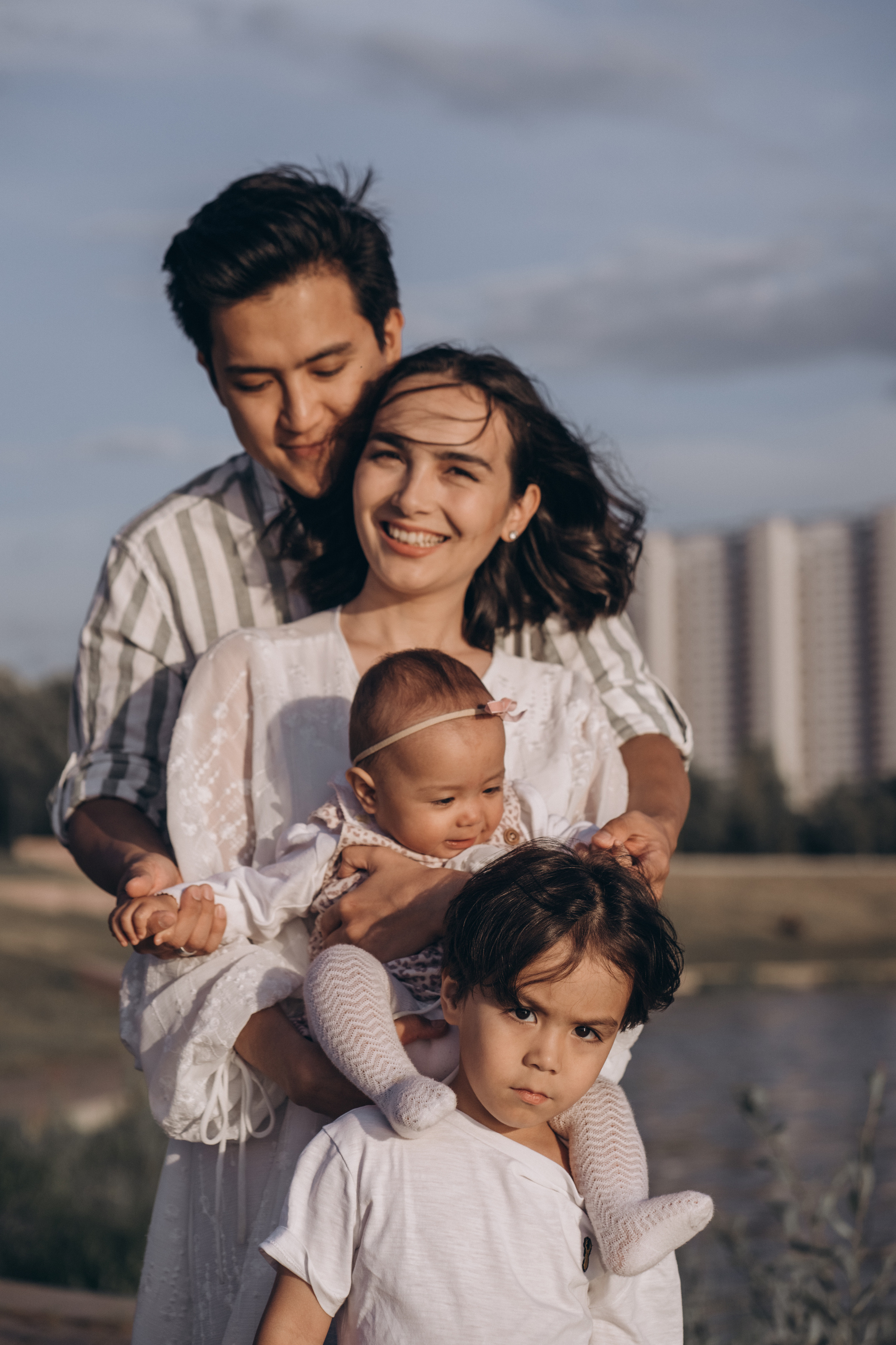 Алинур, Аниса, Жан, Луа. Надежда Виховская — семейный фотограф в Астане