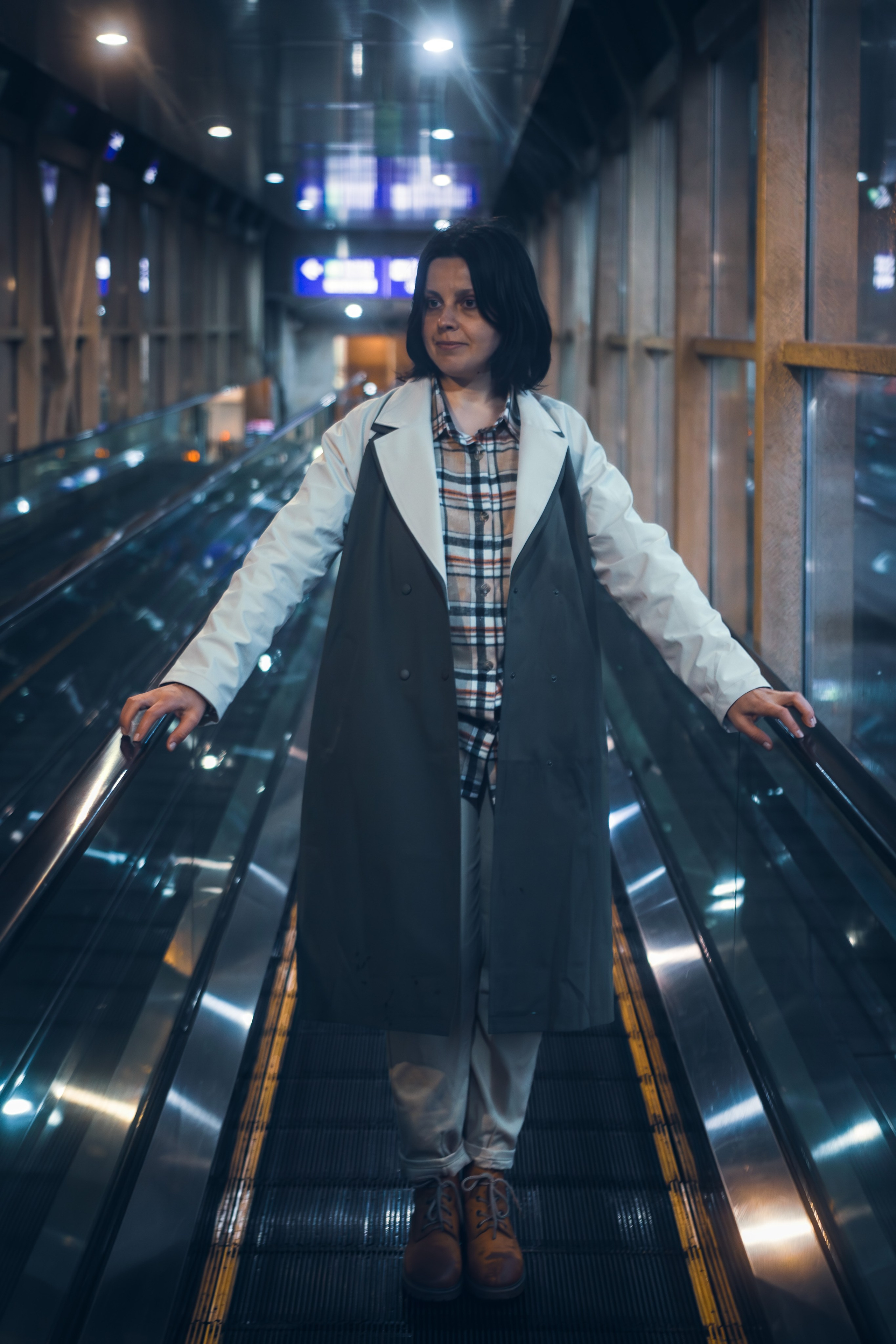 Фотосессия на вокзале