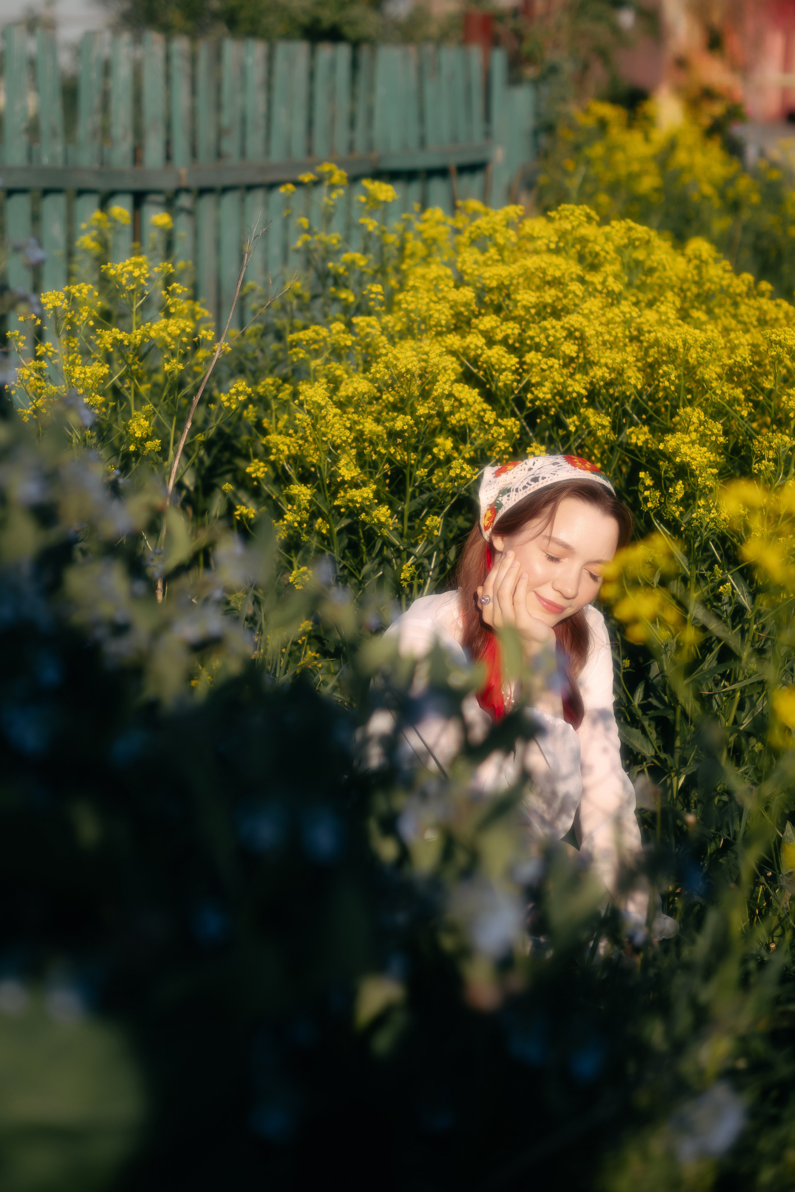 Фотосессия в деревенском стиле в Сухово г. Кемерово