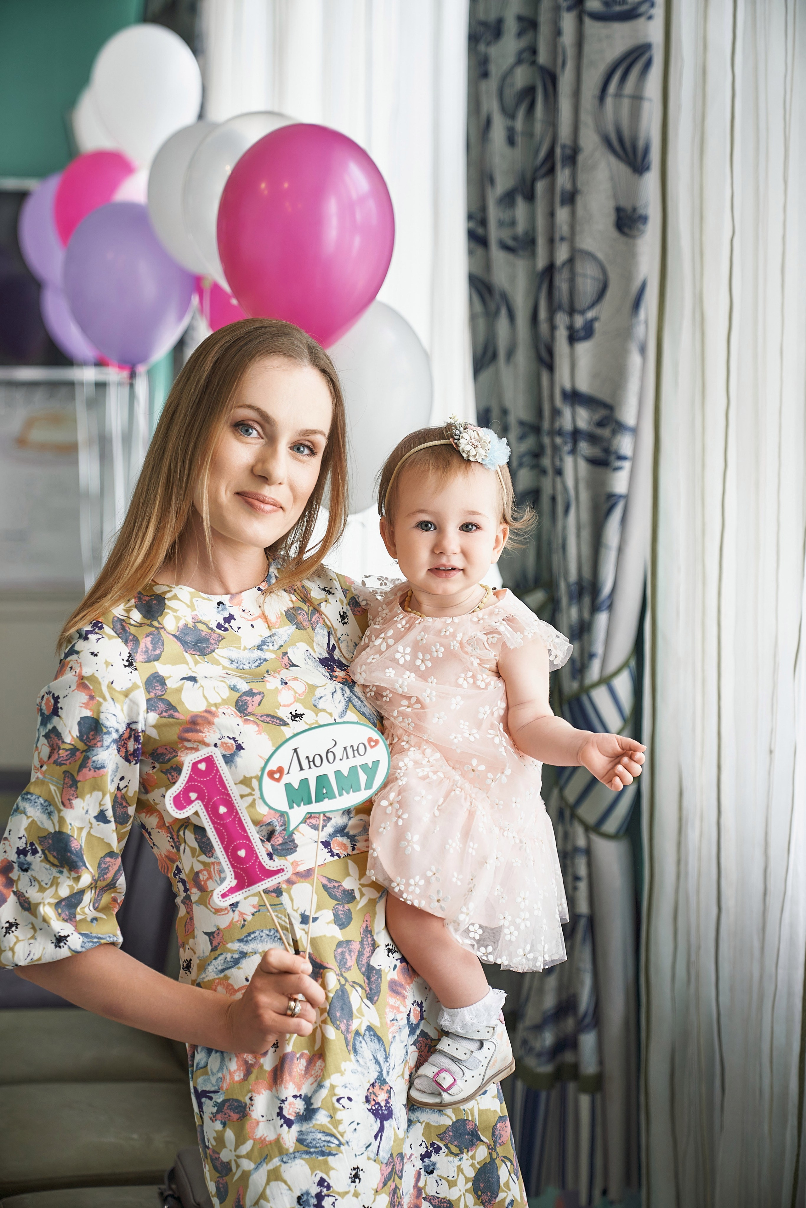 Детская Фотосессия в кафе Андерсон — день рожденье, 1 годик