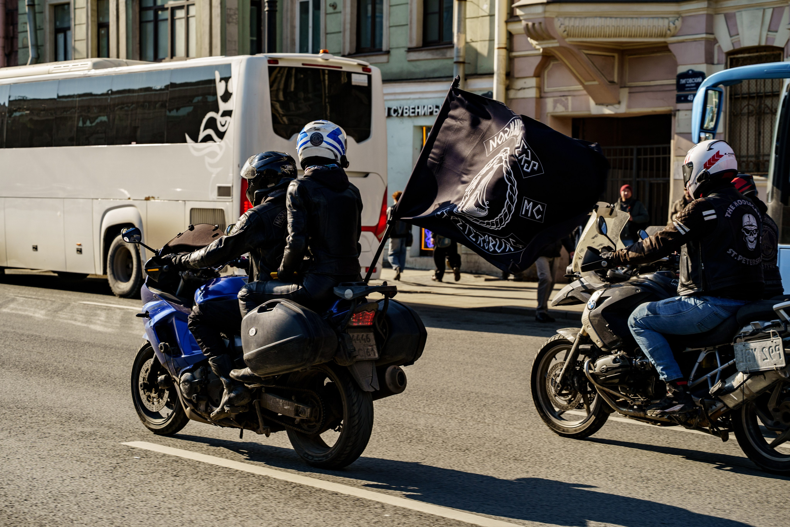 Прохват мотоклуба Norman Riders ч.1. Концертный и репортажный фотограф в Санкт-Петербурге Слава Пахомов