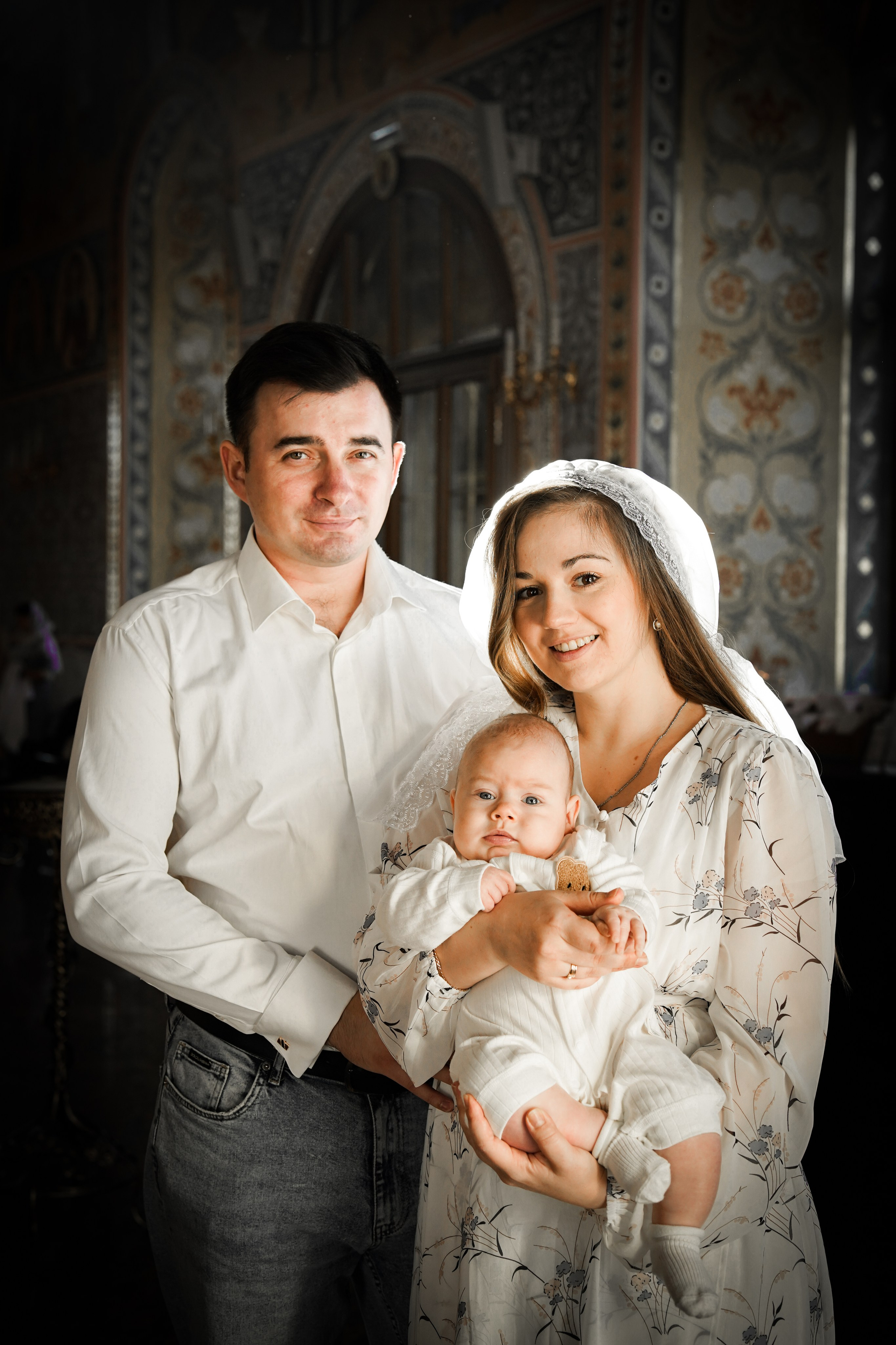 Крещение в Храме Георгия Всеволодовича.Нижний Новгород. Фотограф на крещение и венчание в Нижнем Новгороде.Свадебный Фотограф